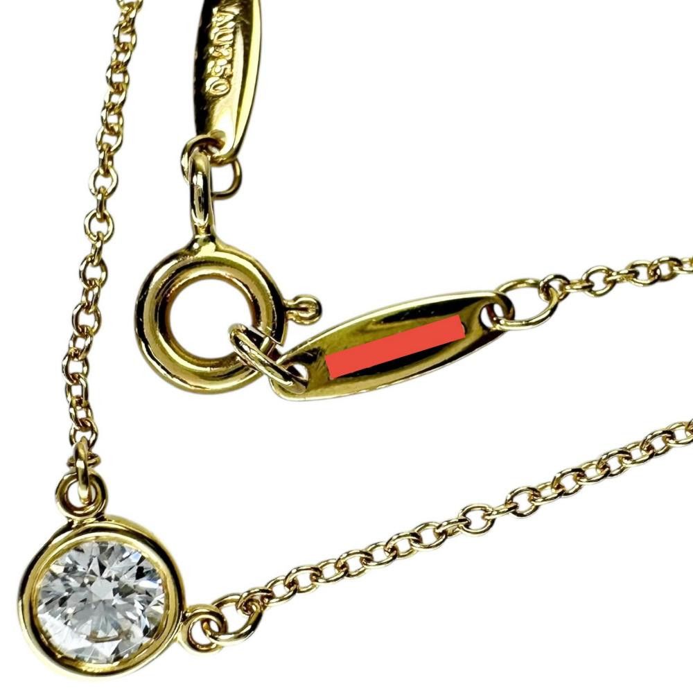 Tiffany & Co. Tiffany & Co. By the Yard Au750 Necklace Crocodile skin Necklace