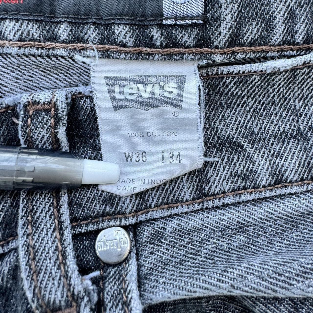 LEVIS SILVER TAB LOOSE FIT MEN’S JEANS 36x30 - VINTAGE store 1990s - NICE CONDITION !