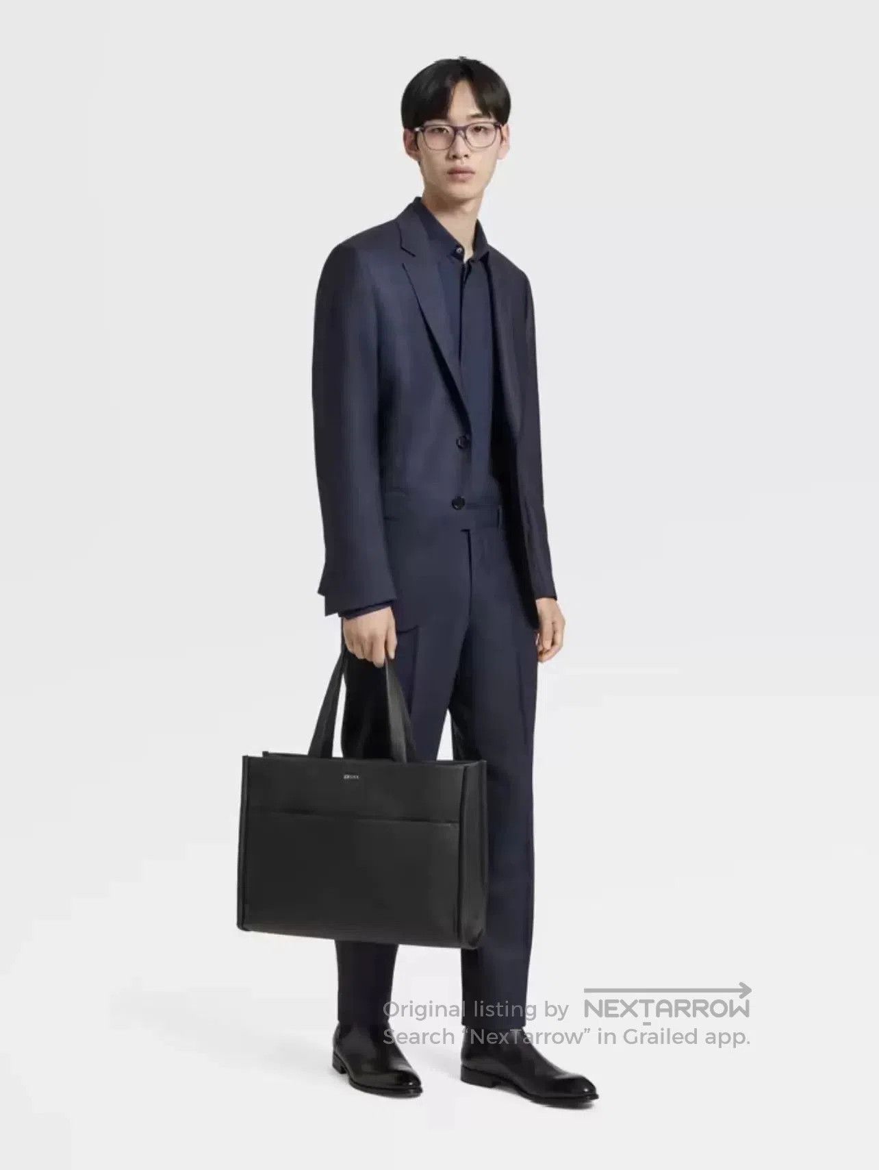 Ermenegildo Zegna Ermenegildo Zegna Diamond Wool Suit. Size US S / EU 44-46 / 1 - 8 Thumbnail