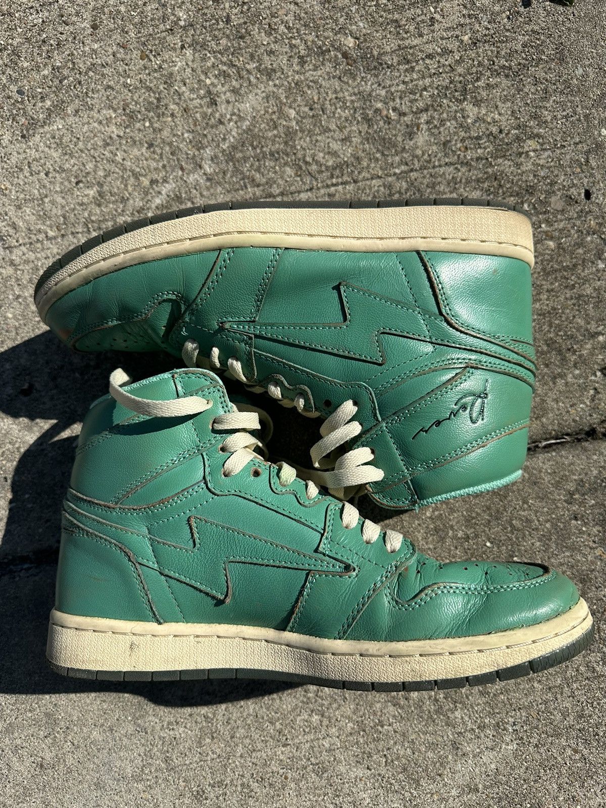 Reves Paris Reves Paris Sport KIY 85 Hi - Liberty Green / Ivory Size US 8.5 / EU 41-42 - 1 Thumbnail