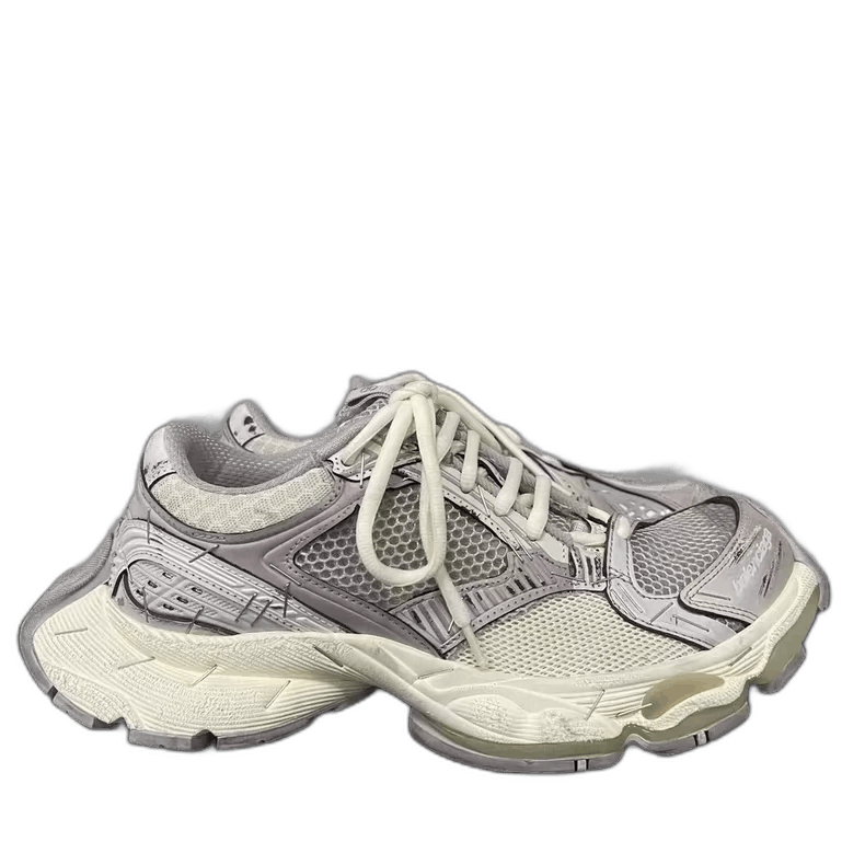 Balenciaga Balenciaga Gray White Dad Sneakers-yf Size US 5 / EU 37 - 1 Thumbnail
