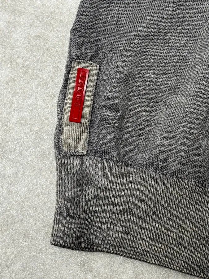 Prada AW2009 Prada Luna Rossa Grey Gradient Classic Sweater Size US M / EU 48-50 / 2 - 8 Thumbnail