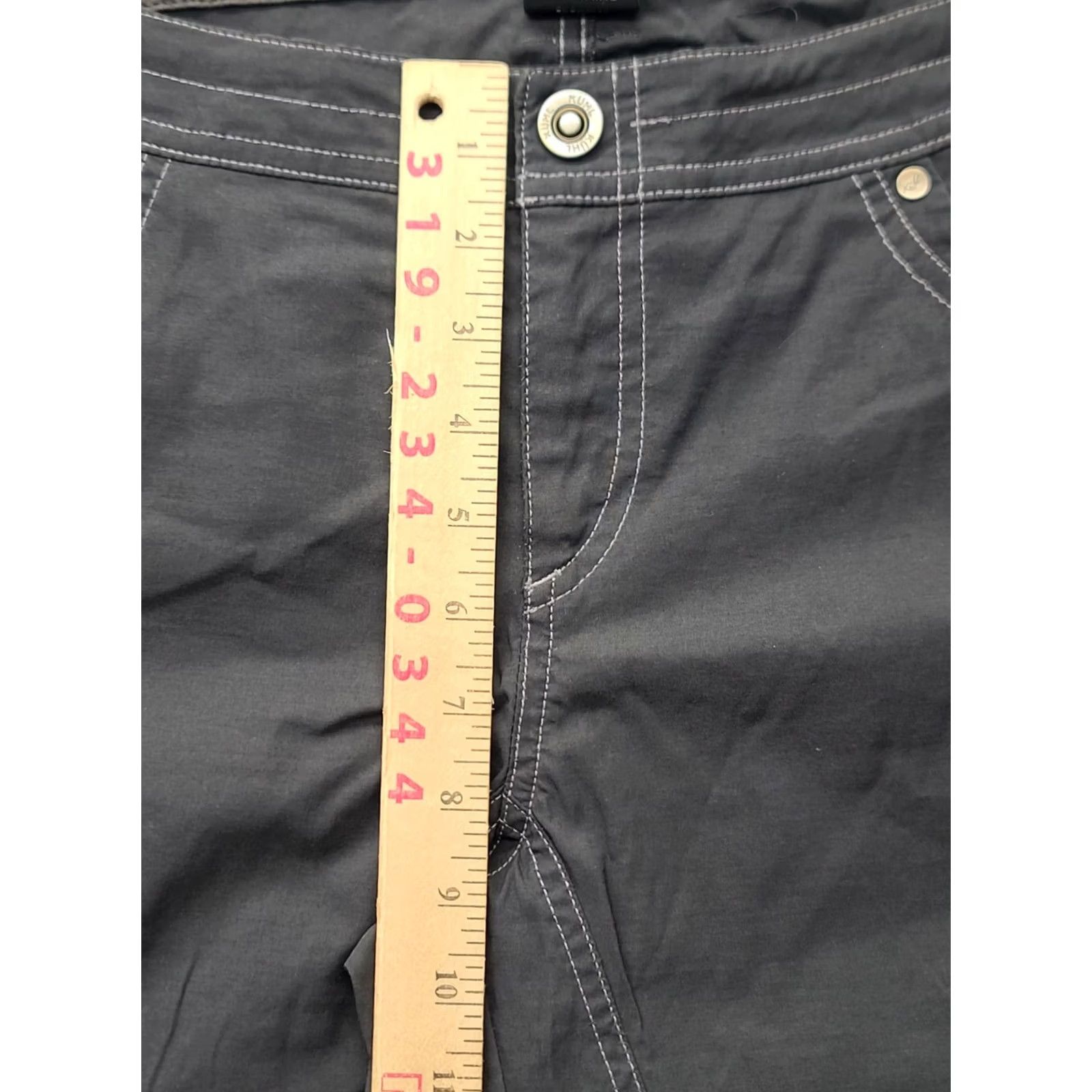 Vintage Kuhl Kliffside Pants Womens 12x32 Cargo Regular Fit Gorpcore Hiking Size 34" / US 12 / IT 48 - 4 Thumbnail