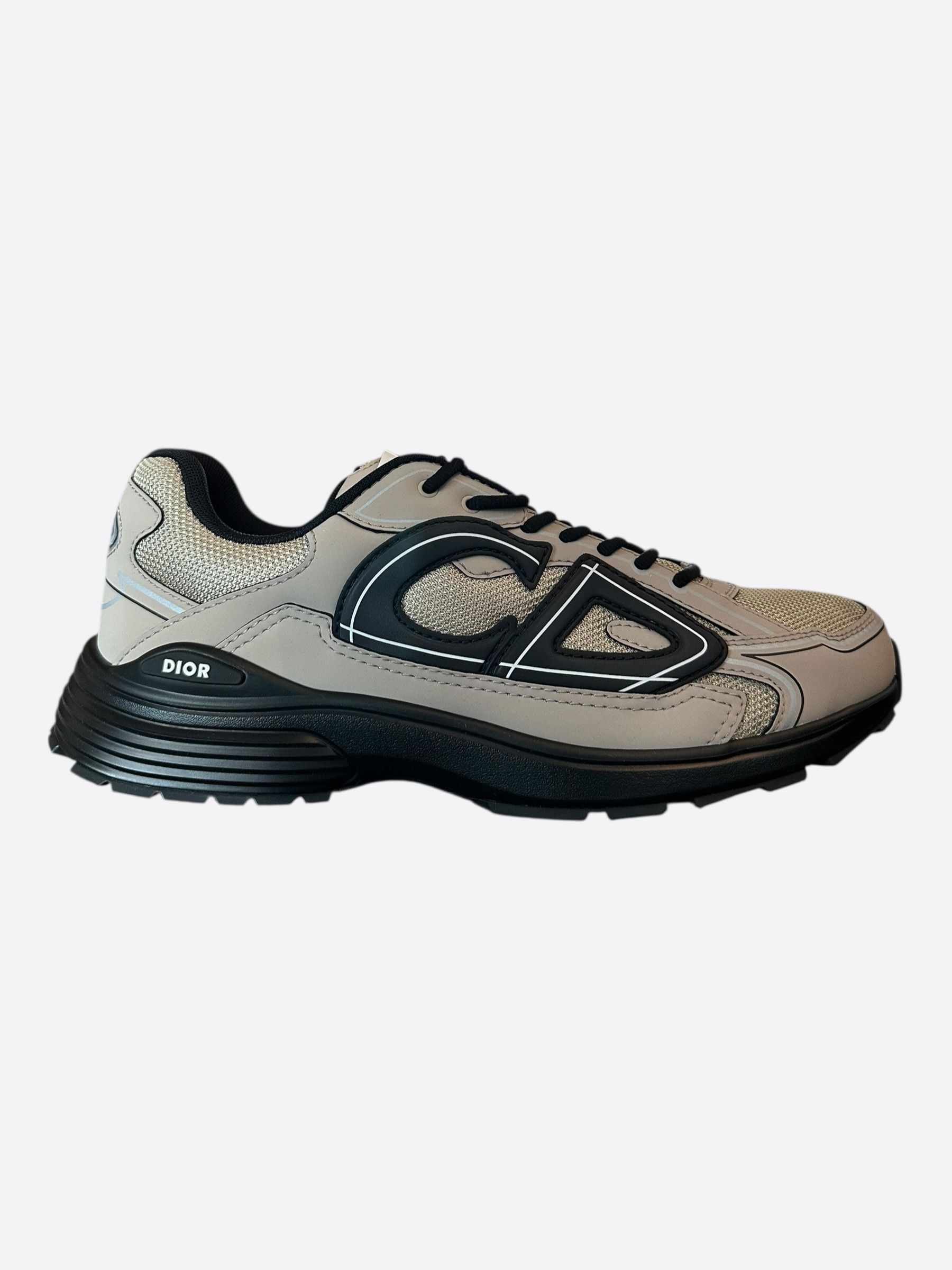 Dior Dior Tan & Black B30 Sneakers Size US 12 / EU 45 - 1 Thumbnail