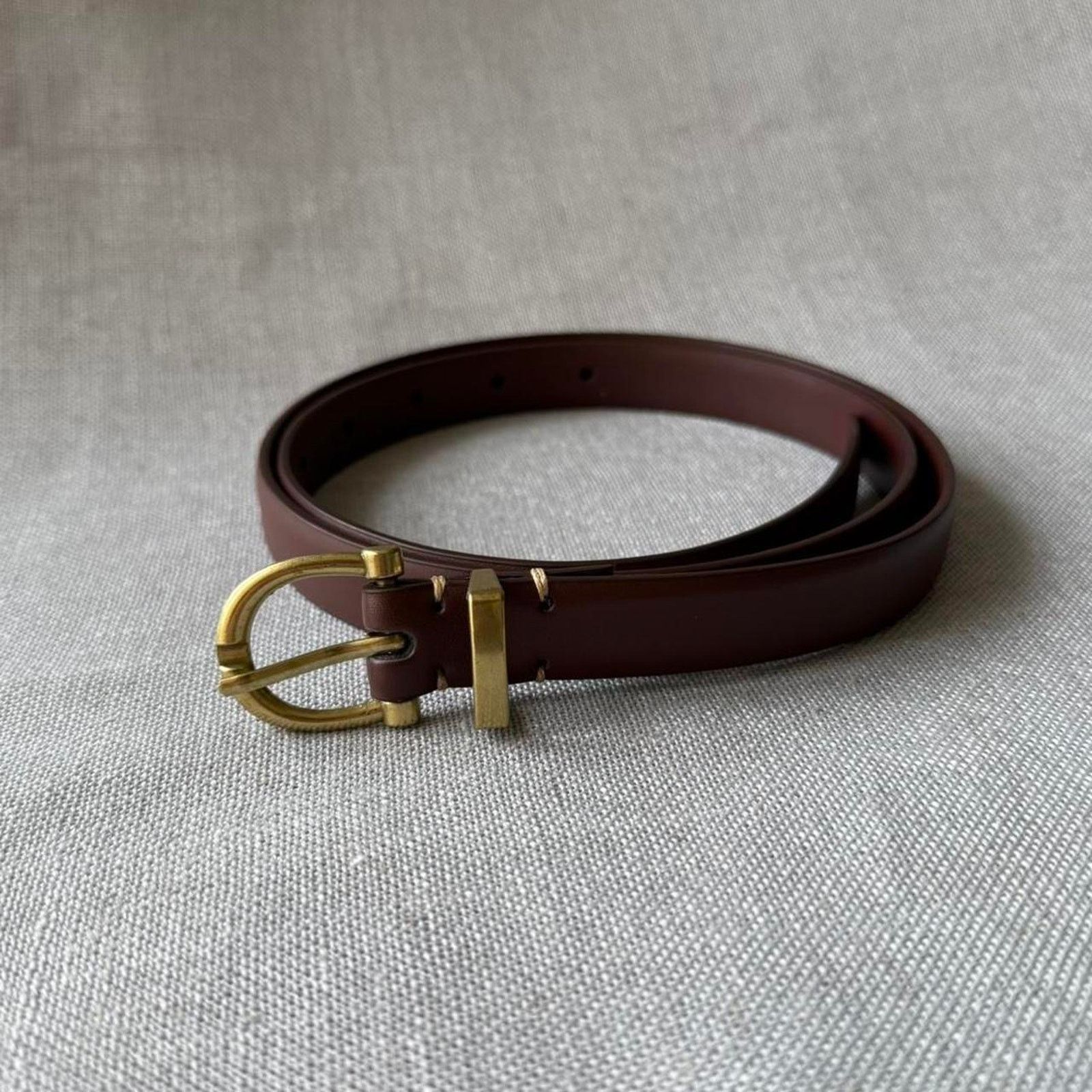Other Brown vegan leather thin WMNS1 Size ONE SIZE - 4 Thumbnail