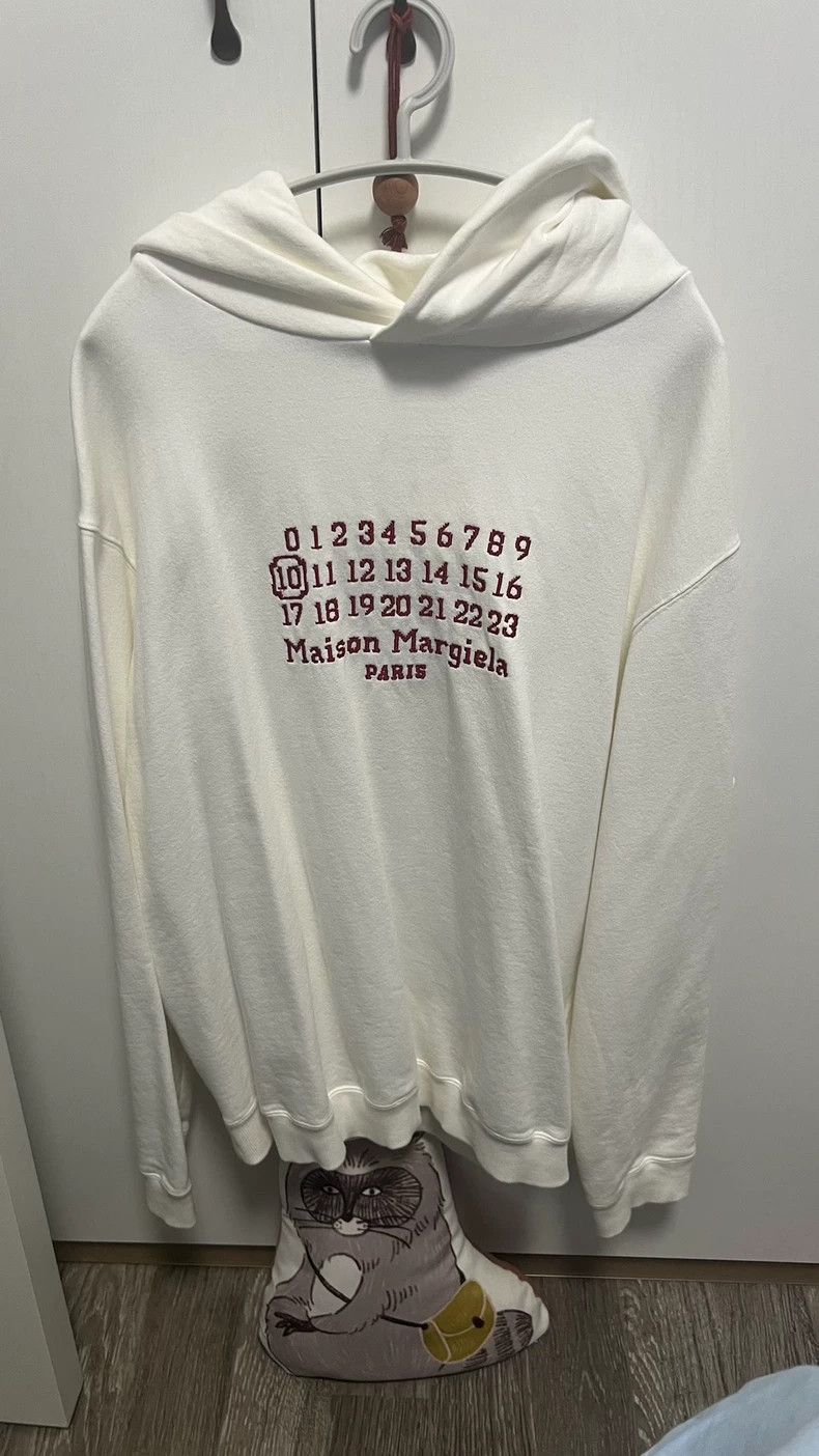 トップス MAISON MARGIELA 21SS 1CON Hoody Hoodie Maison Margiela Hoodie with Unique Design