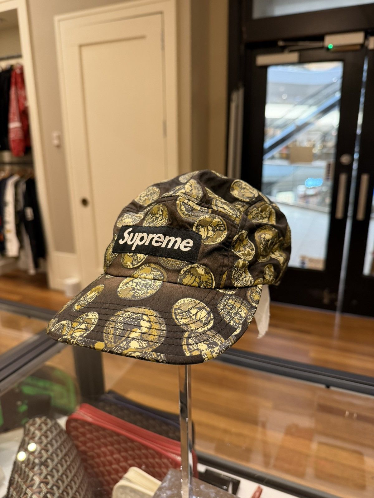 Supreme Supreme SS14 Coins Camp Cap - Black Size ONE SIZE - 1 Thumbnail