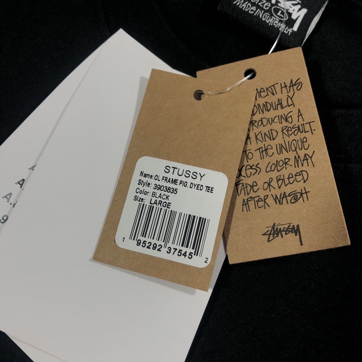 Stussy × Vintage Stussy OL Frame Tee Size US L / EU 52-54 / 3 - 7 Thumbnail