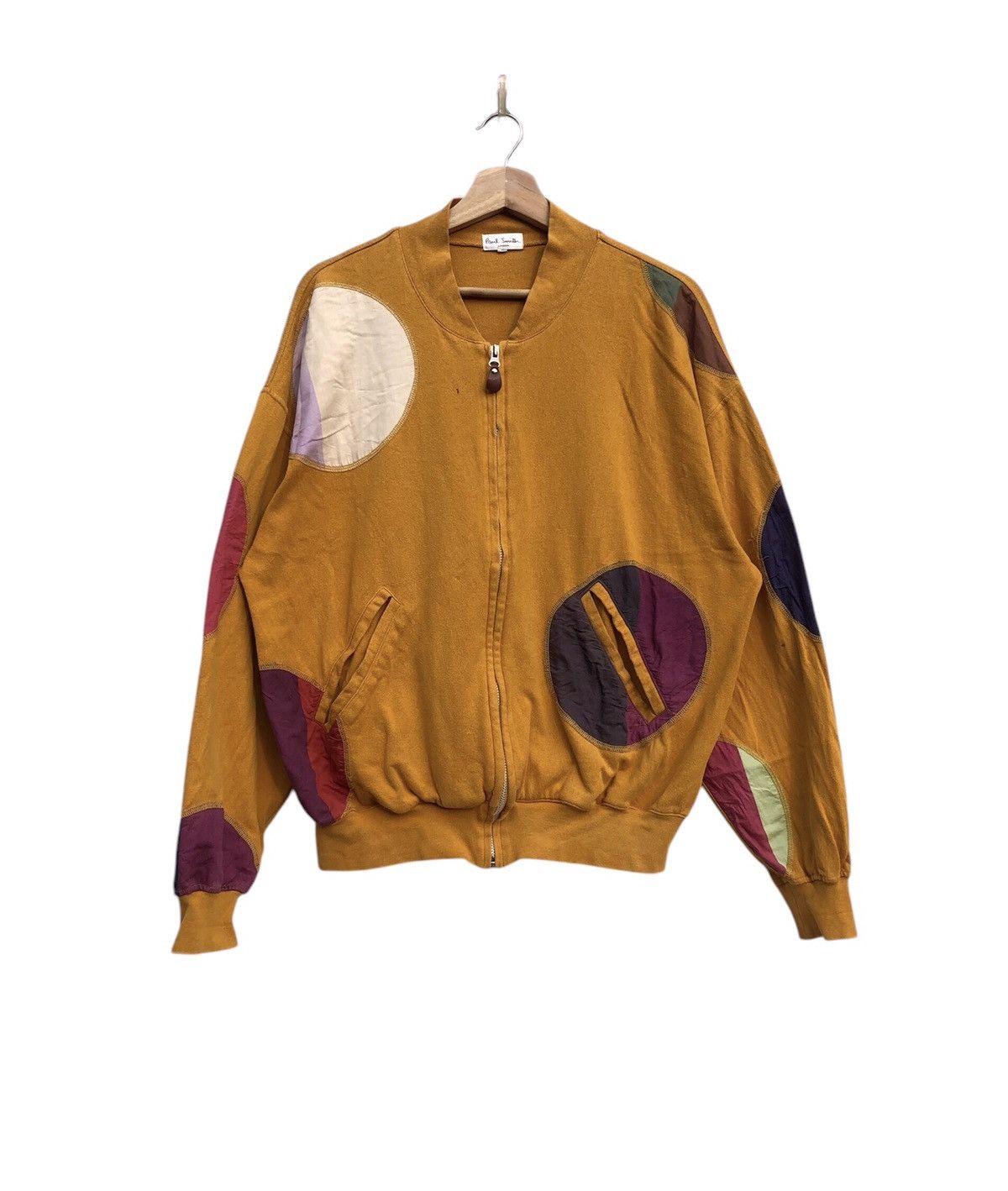 Japanese Brand Paul Smith Patchwork Bomber Jacket Size US L / EU 52-54 / 3 - 1 Thumbnail