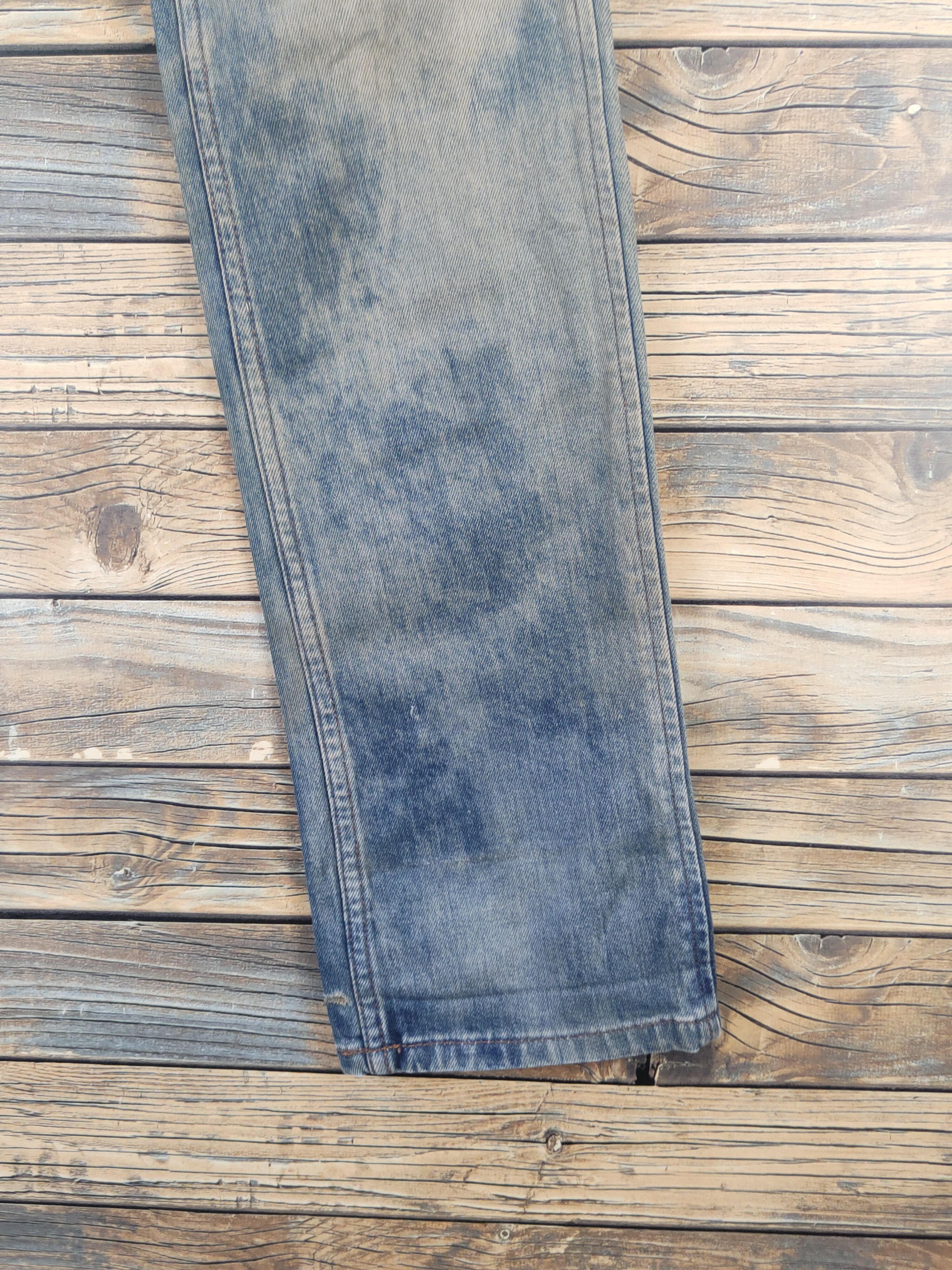Tommy Hilfiger DL Tommy Hilfiger Blue Distressed Ripped Jeans #46-087 Size 28" / US 6 / IT 42 - 7 Thumbnail