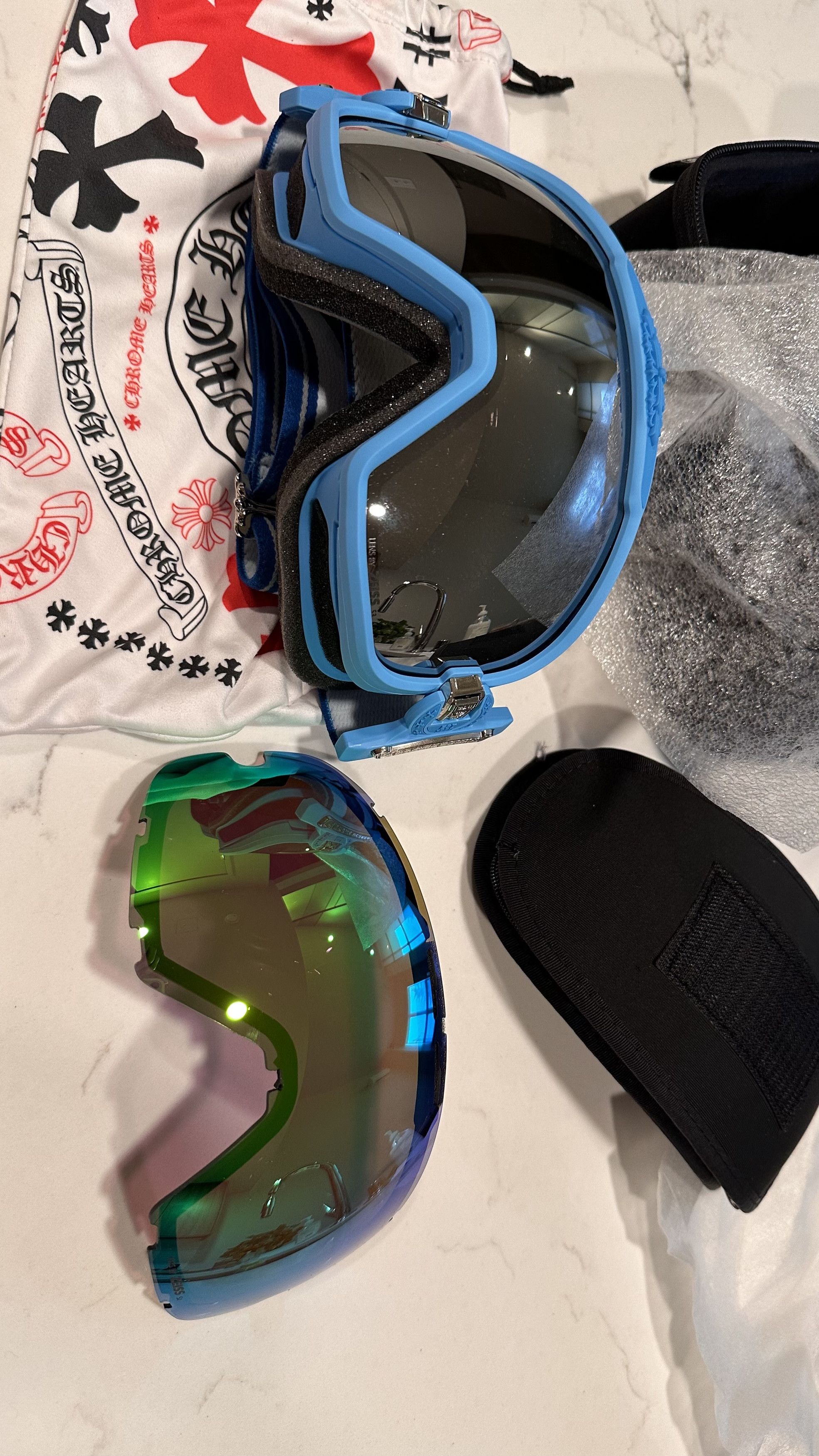 Chrome Hearts Ski goggles Size ONE SIZE - 1 Thumbnail