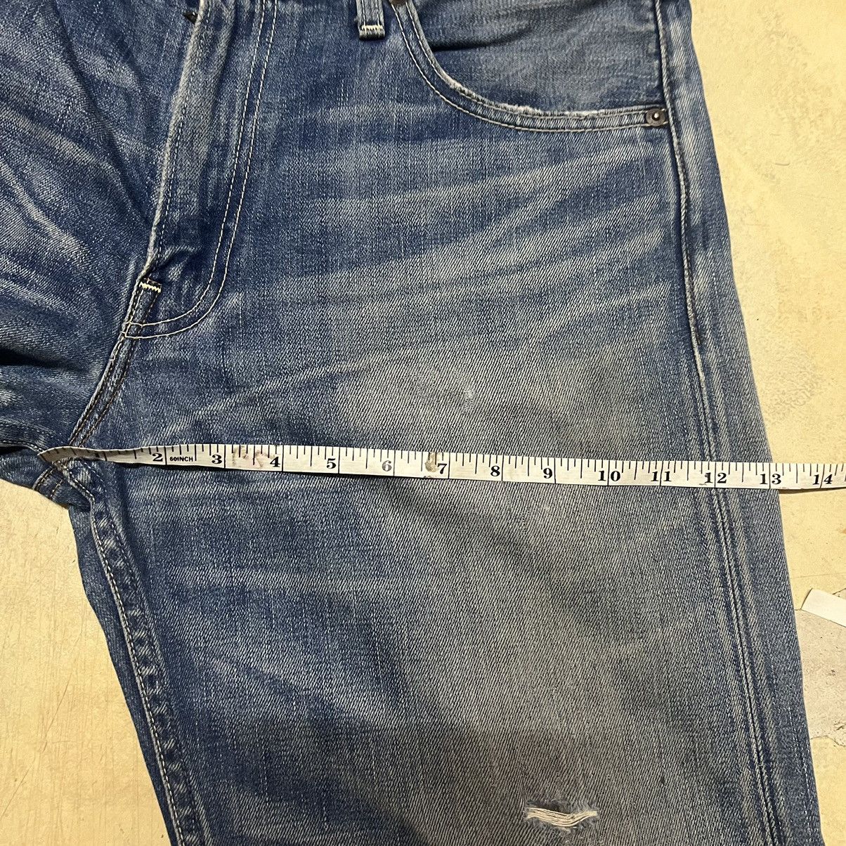 Levi's Vintage Distressed Levis Lot 503 Denim Jeans Size US 34 / EU 50 - 14 Thumbnail