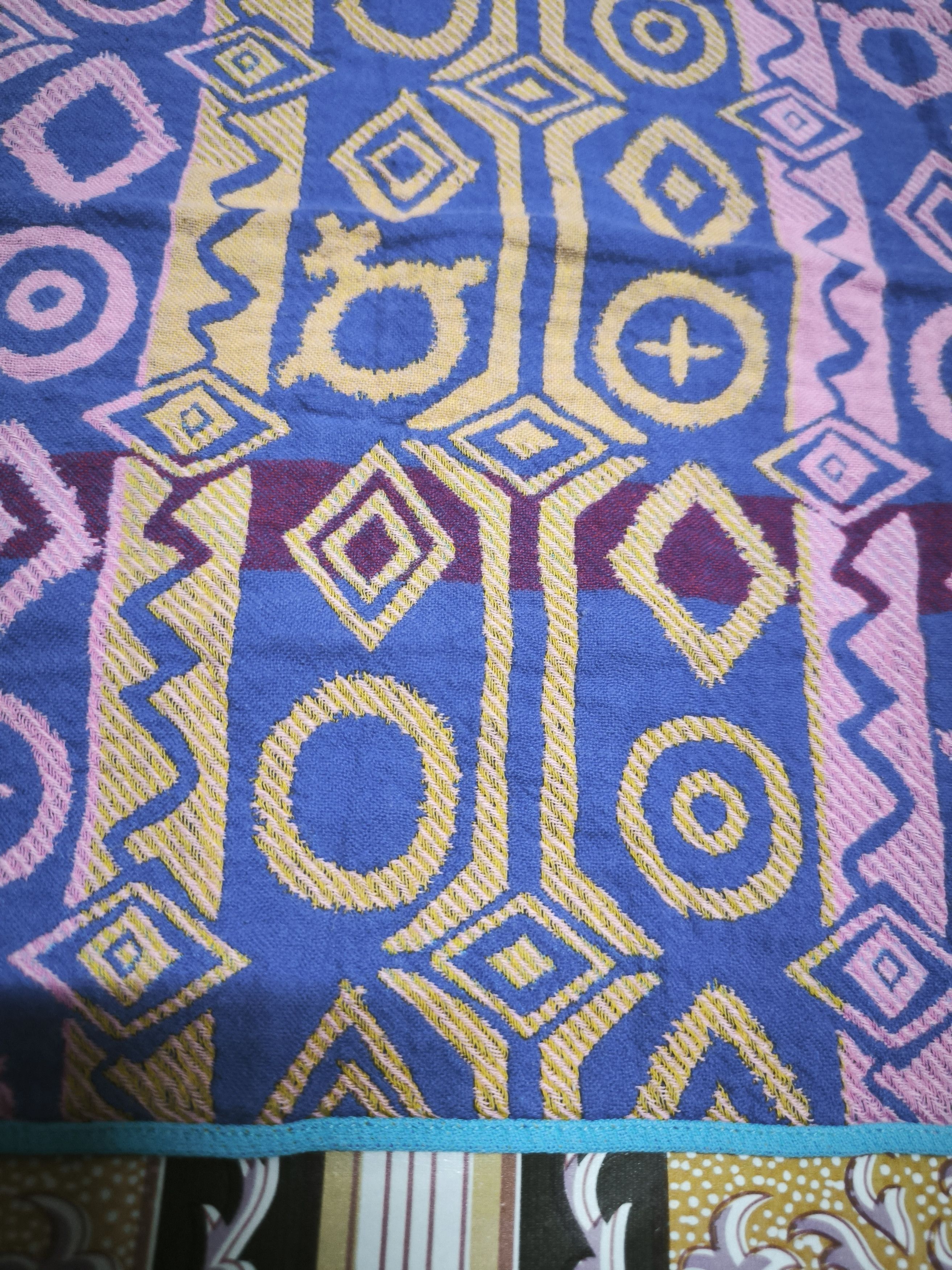 Vivienne Westwood Geometric Fullprint Woven Square Hand Towel/Kerchief Size ONE SIZE - 7 Thumbnail