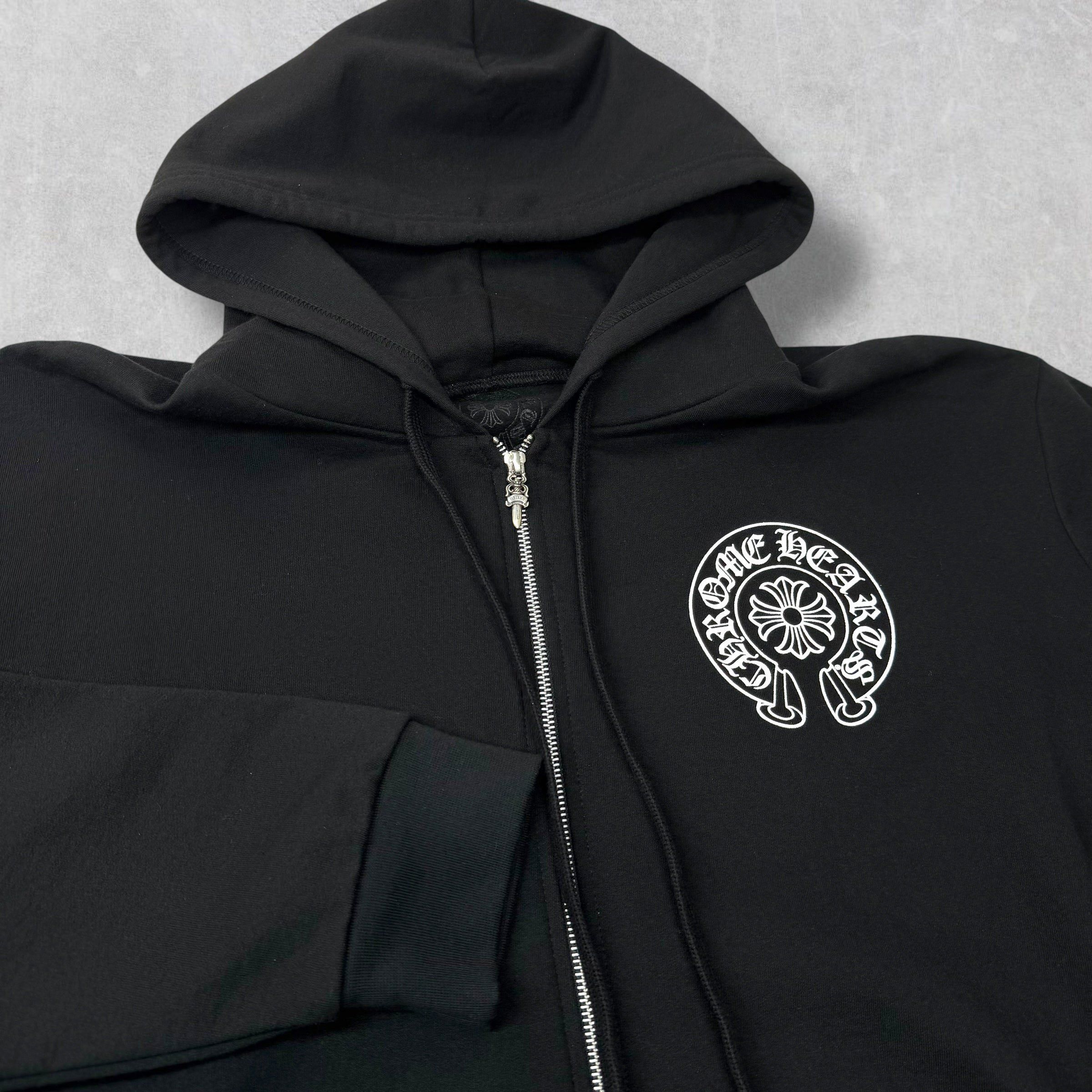 Chrome Hearts Chrome Hearts Tokyo Exclusive Horseshoe Zip Up Hoodie XL Size US XL / EU 56 / 4 - 3 Thumbnail