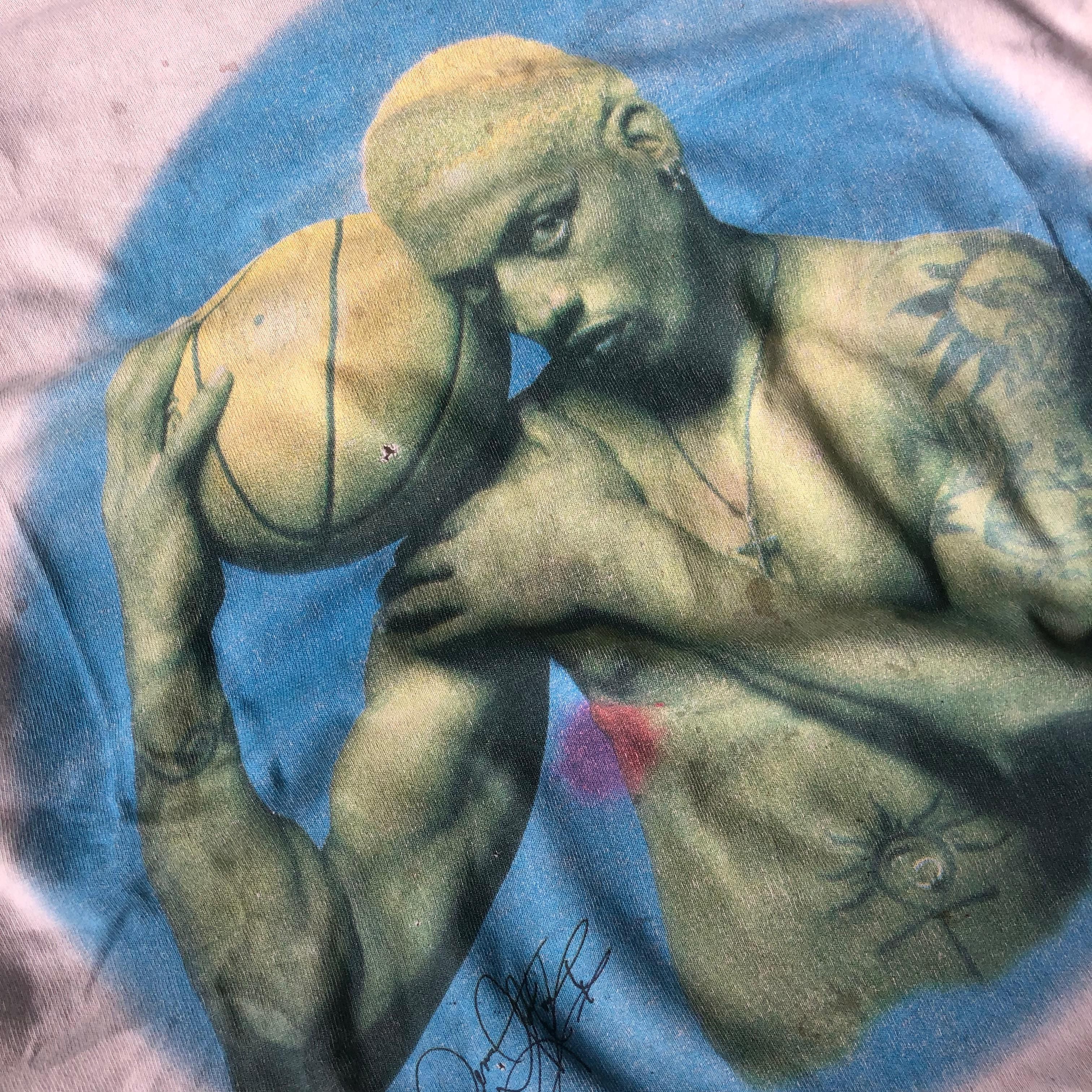 NBA × Vintage 1996 Dennis Rodman Tee Size US M / EU 48-50 / 2 - 6 Thumbnail
