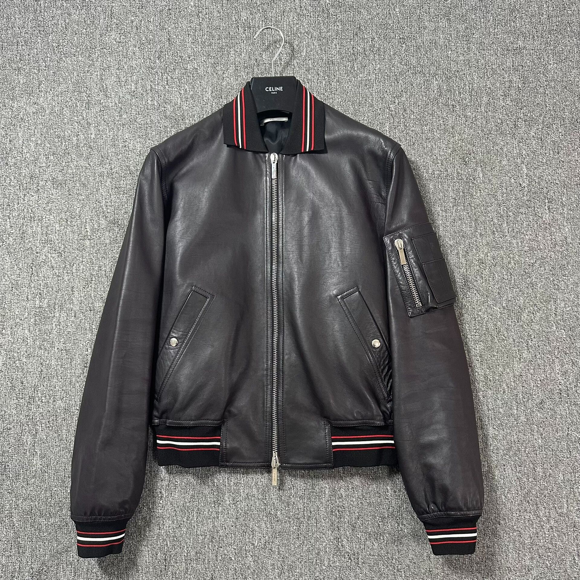 Dior Dior Homme AW05 Runway T Pocket Leather Jacket | Grailed