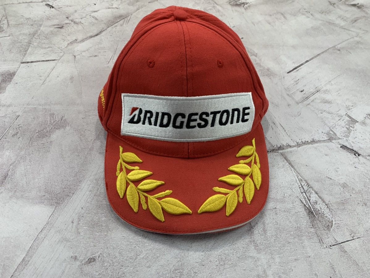 Vintage Mens vintage cap Bridgestone Size ONE SIZE - 2 Thumbnail