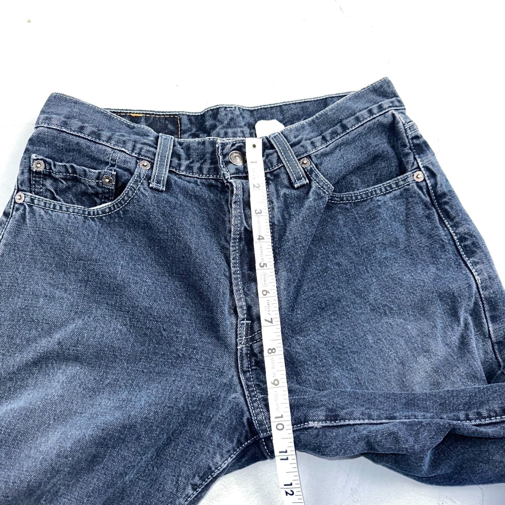 Levi's VINTAGE Levi's 501 Jeans Main Selling Point 90s Mexico Straight Leg 29x32 28x31 Dark Wash Blue Cotton Denim Mens Regular Jeans 501 Series 90s Theme Size US 29 - 6 Thumbnail