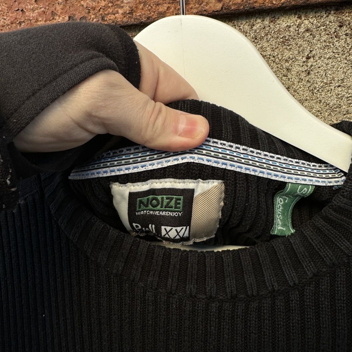 POST ARCHIVE FACTION (PAF) Vintage Nyc Premium Knit Sweater Archival Y2K 00s Grunge Size US XL / EU 56 / 4 - 6 Thumbnail