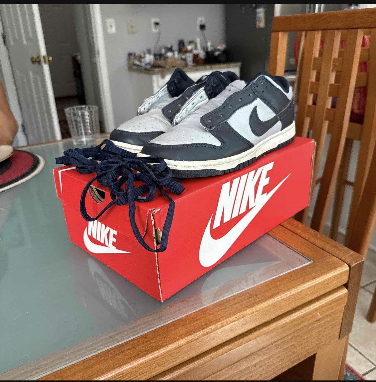 Nike Nike Dunk Georgetown 8.5 Size US 8.5 / EU 41-42 - 7 Thumbnail