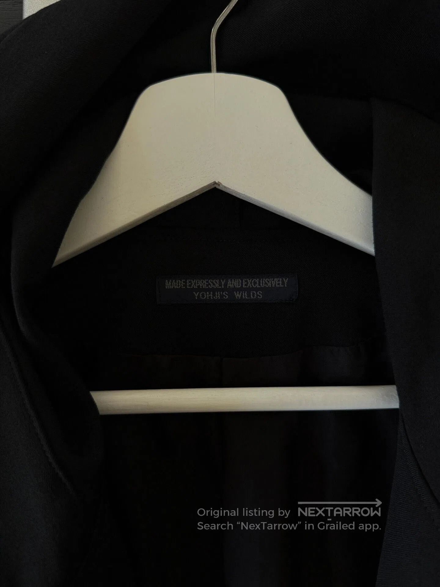 Yohji Yamamoto Yohji Yamamoto Black Wool Overcoat. Size US XXL / EU 58 / 5 - 8 Thumbnail