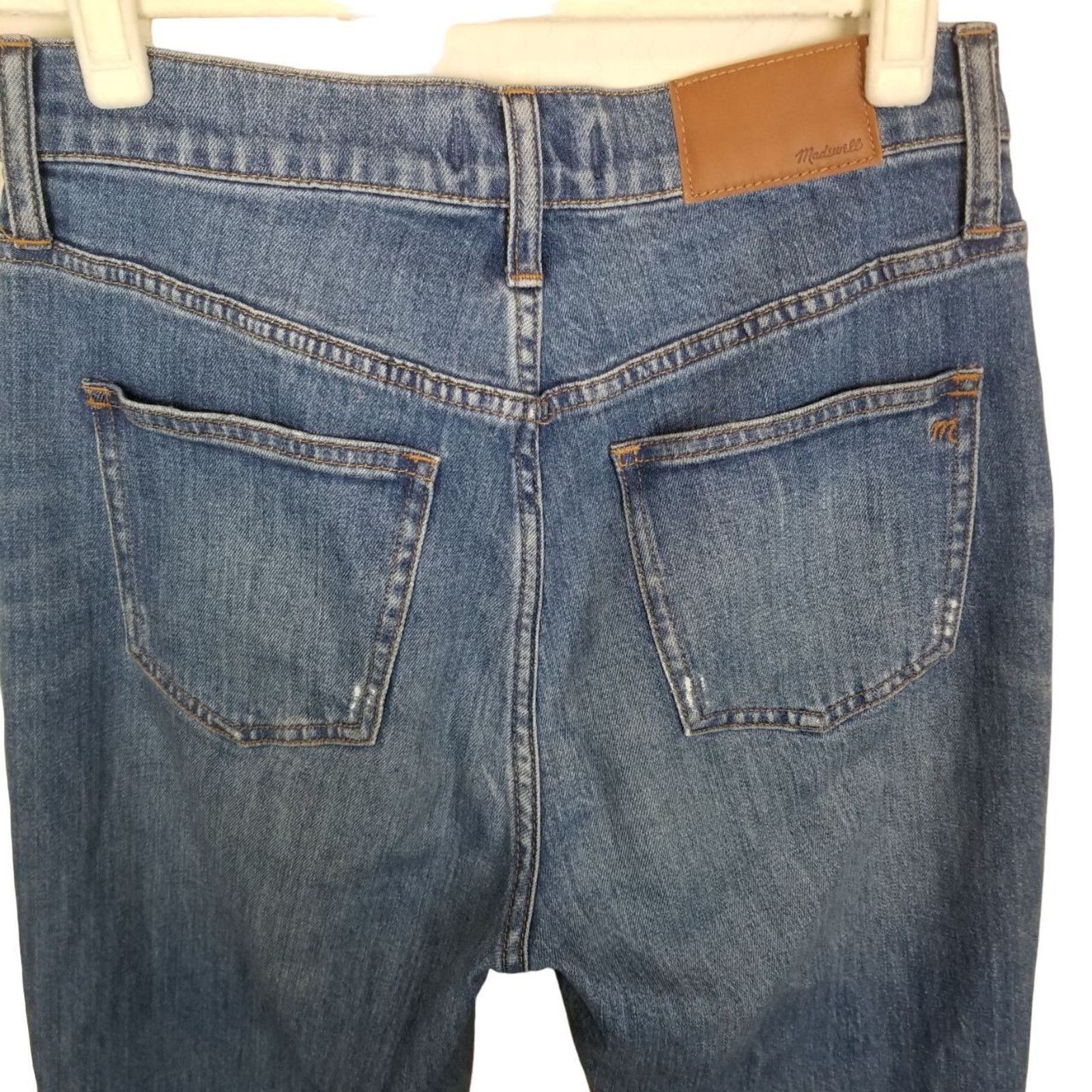 Madewell Madewell Womens The Perfect Vintage Jeans 27 Raw Hem Preppy Size 27" / US 4 / IT 40 - 9 Thumbnail