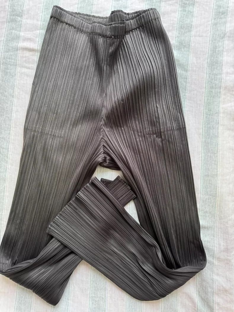 Issey Miyake issey miyake size:4 black pants 2505-Nextarrow Size US 26 / EU 42 - 1 Thumbnail