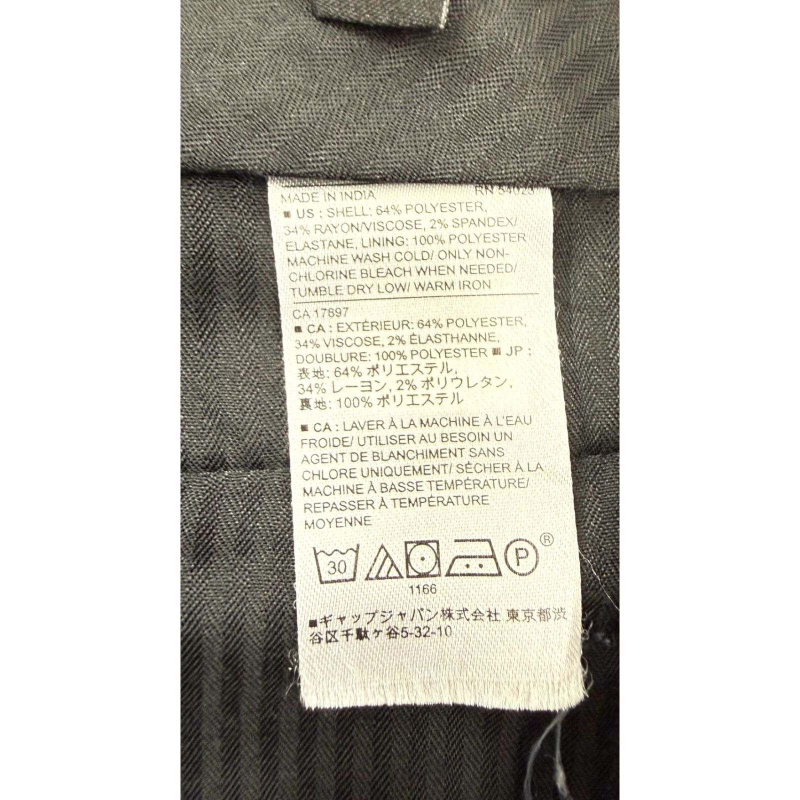 Banana Republic Banana Republic Pants Mens 38x32 Blue Slim Fit Dress Slacks Stretch Flat Front Size US 38 / EU 54 - 4 Thumbnail