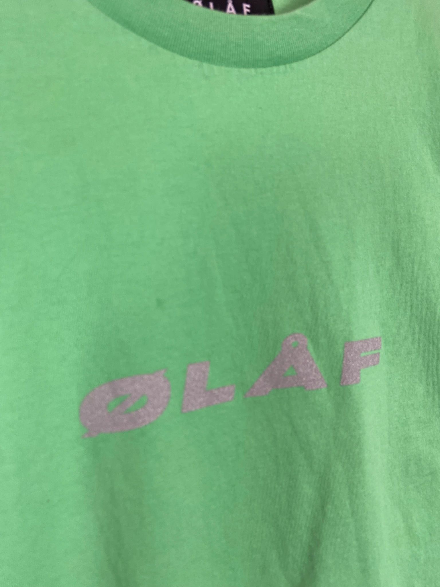 OLAF OLAF Logo Tee Green Minimalist L Size US L / EU 52-54 / 3 - 2 Thumbnail