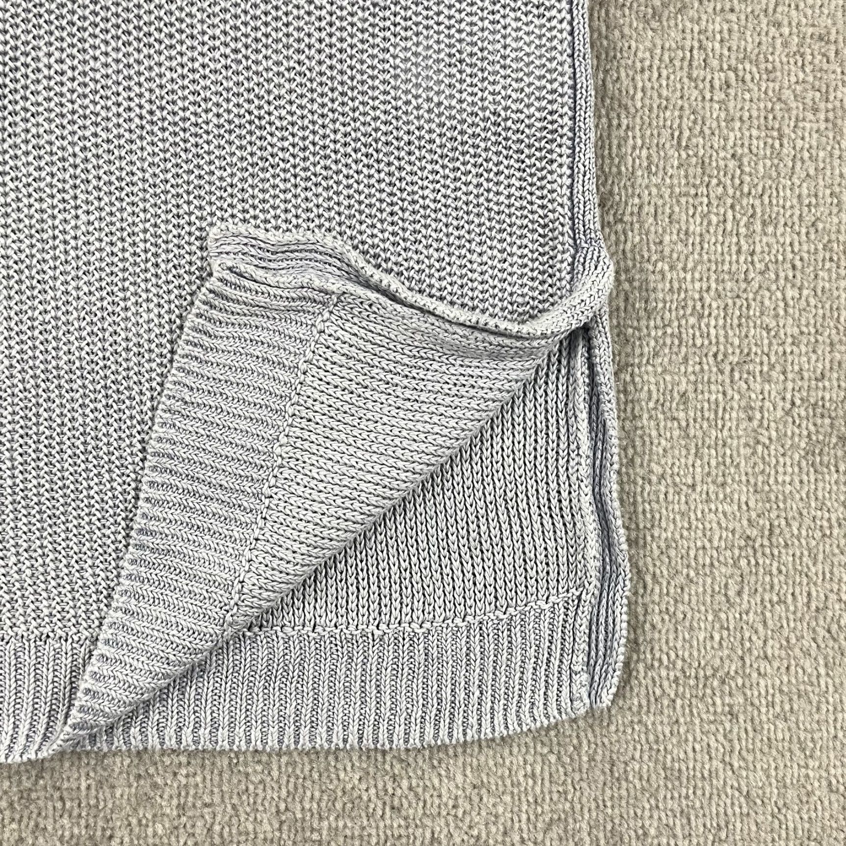 Polo Ralph Lauren Polo Ralph Lauren Sweater Womens Small Blue Knit 100% Linen Crew Dolman Sleeve Shirt? Size S / US 4 / IT 40 - 7 Thumbnail