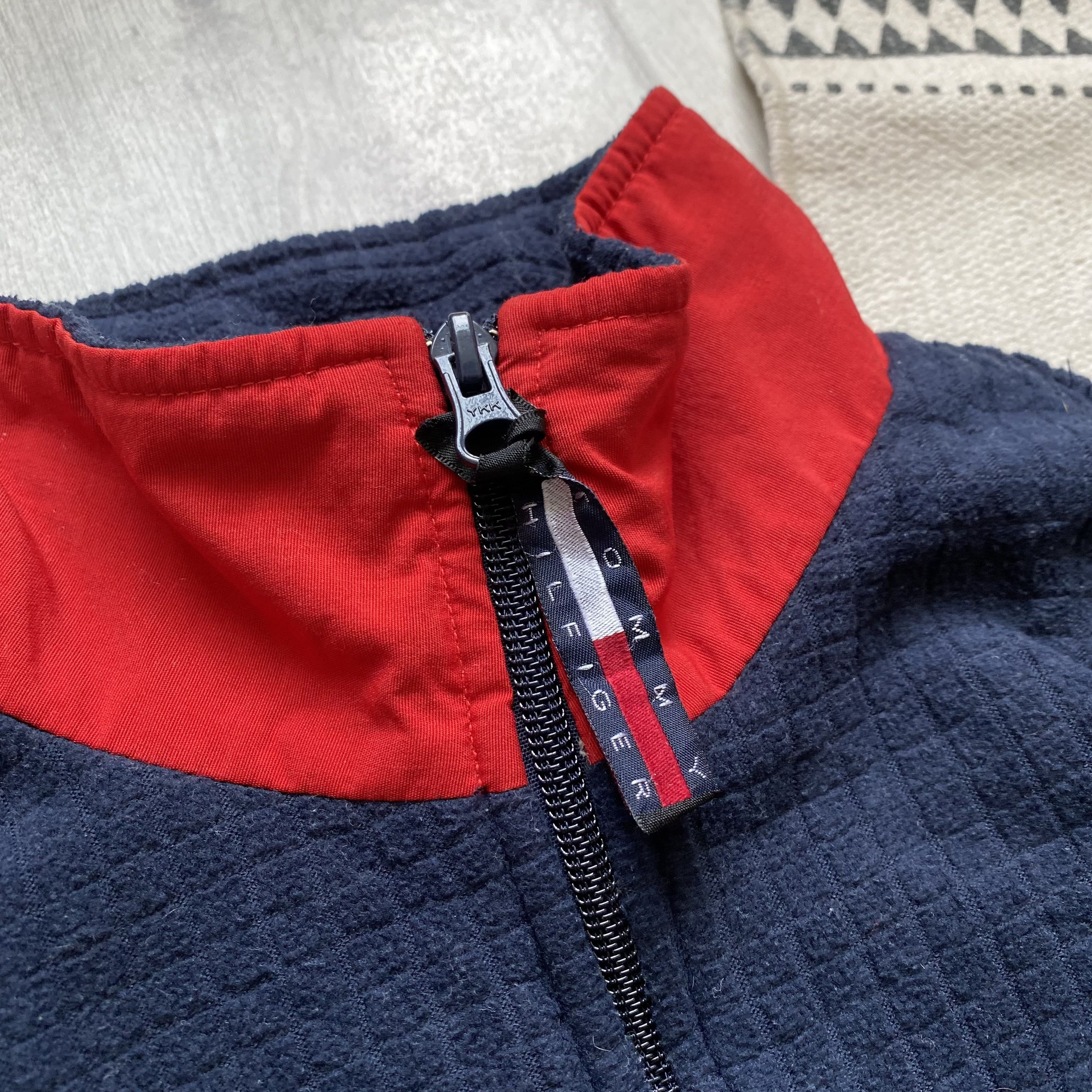 Tommy Hilfiger 🏔️Vintage 90s Tommy Hilfige fleece sweater zip Gorpcore Size US M / EU 48-50 / 2 - 4 Thumbnail