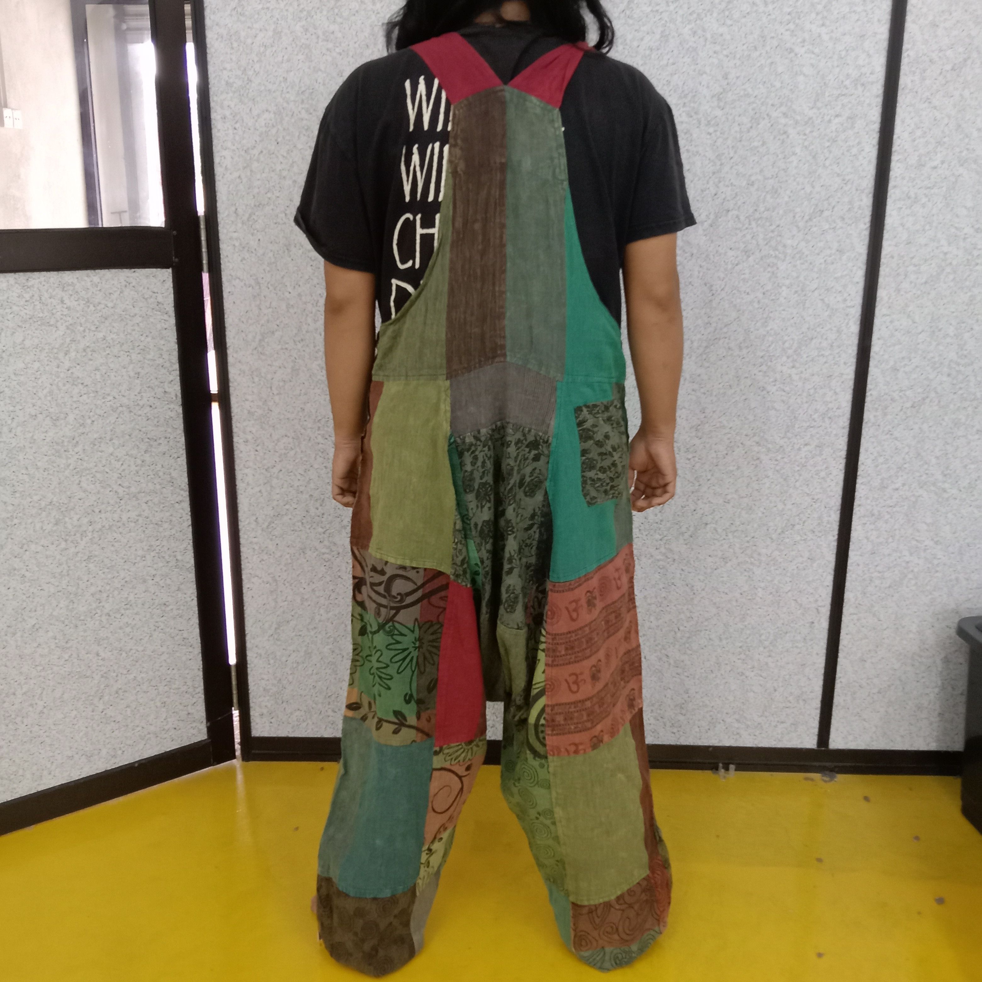 Gypsy × Japanese Brand × Vintage Hippie Patches Art Japanese Style Overall Size US 28 / EU 44 - 7 Thumbnail