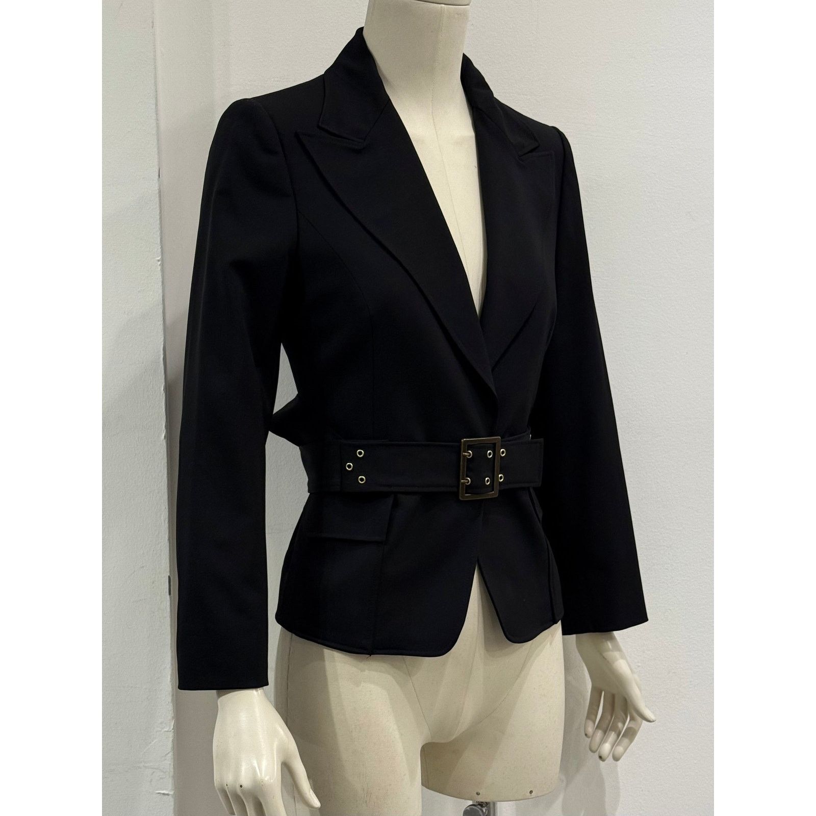 Gucci A/W2003 Gucci by Tom Ford belted military jacket Size M / US 6-8 / IT 42-44 - 7 Thumbnail