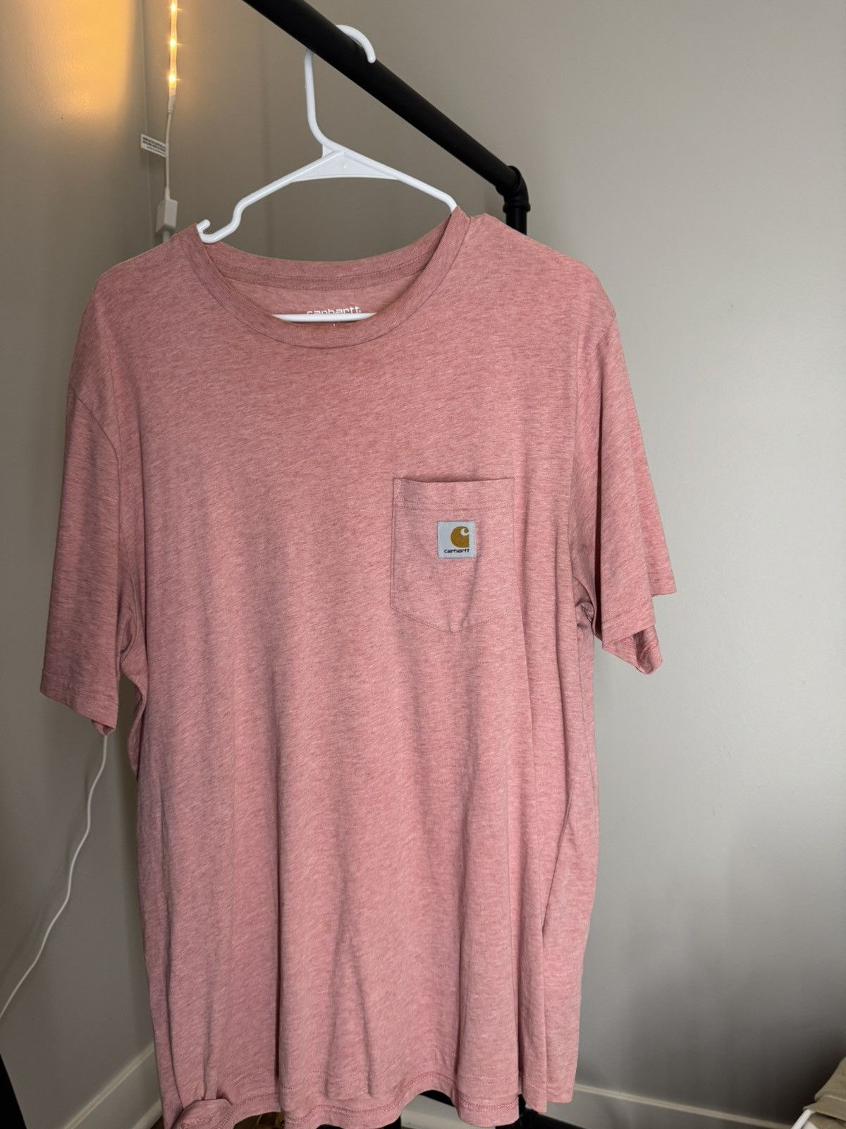 Carhartt Wip Carharrt WIP pink t-shirt Size US L / EU 52-54 / 3 - 1 Thumbnail