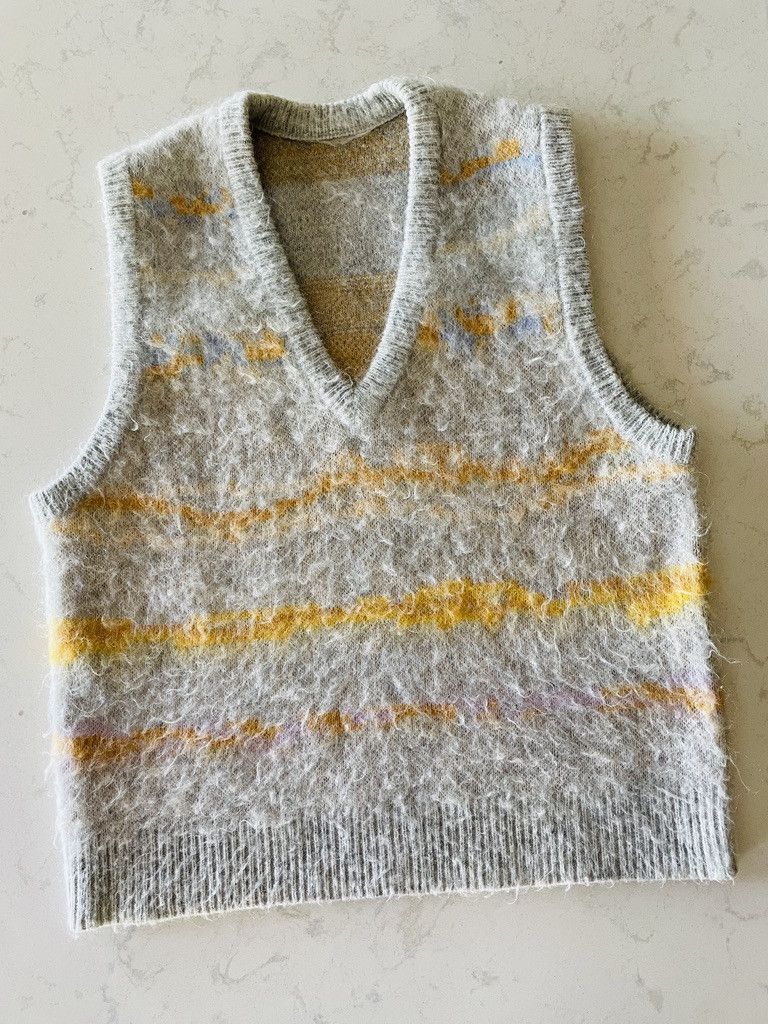 John Elliott Mohair Sweater Vest Size US M / EU 48-50 / 2 - 1 Thumbnail