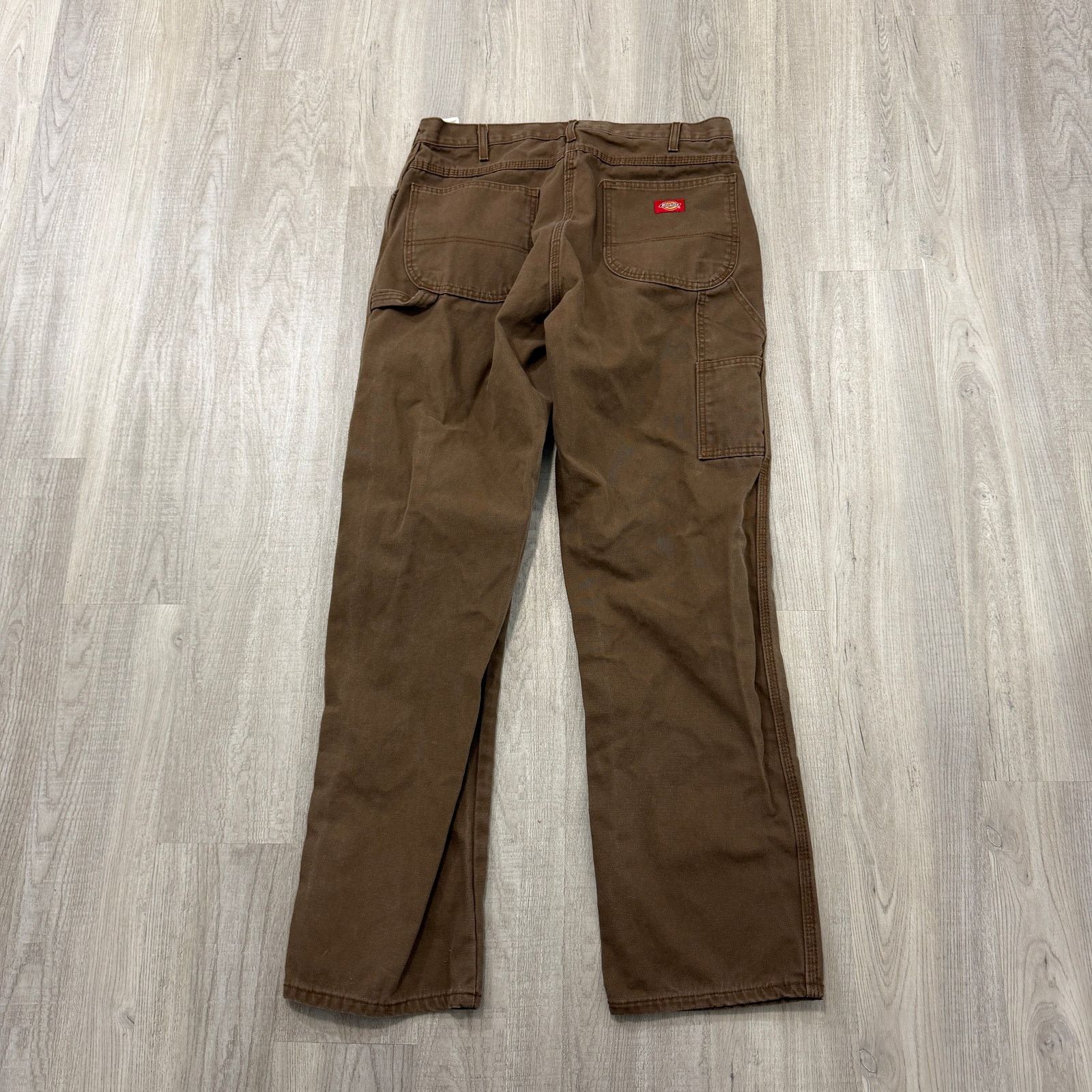 Dickies Vintage Dickies Carpenter Pants Men's 36x34 Brown Workwear Size US 36 / EU 52 - 4 Thumbnail