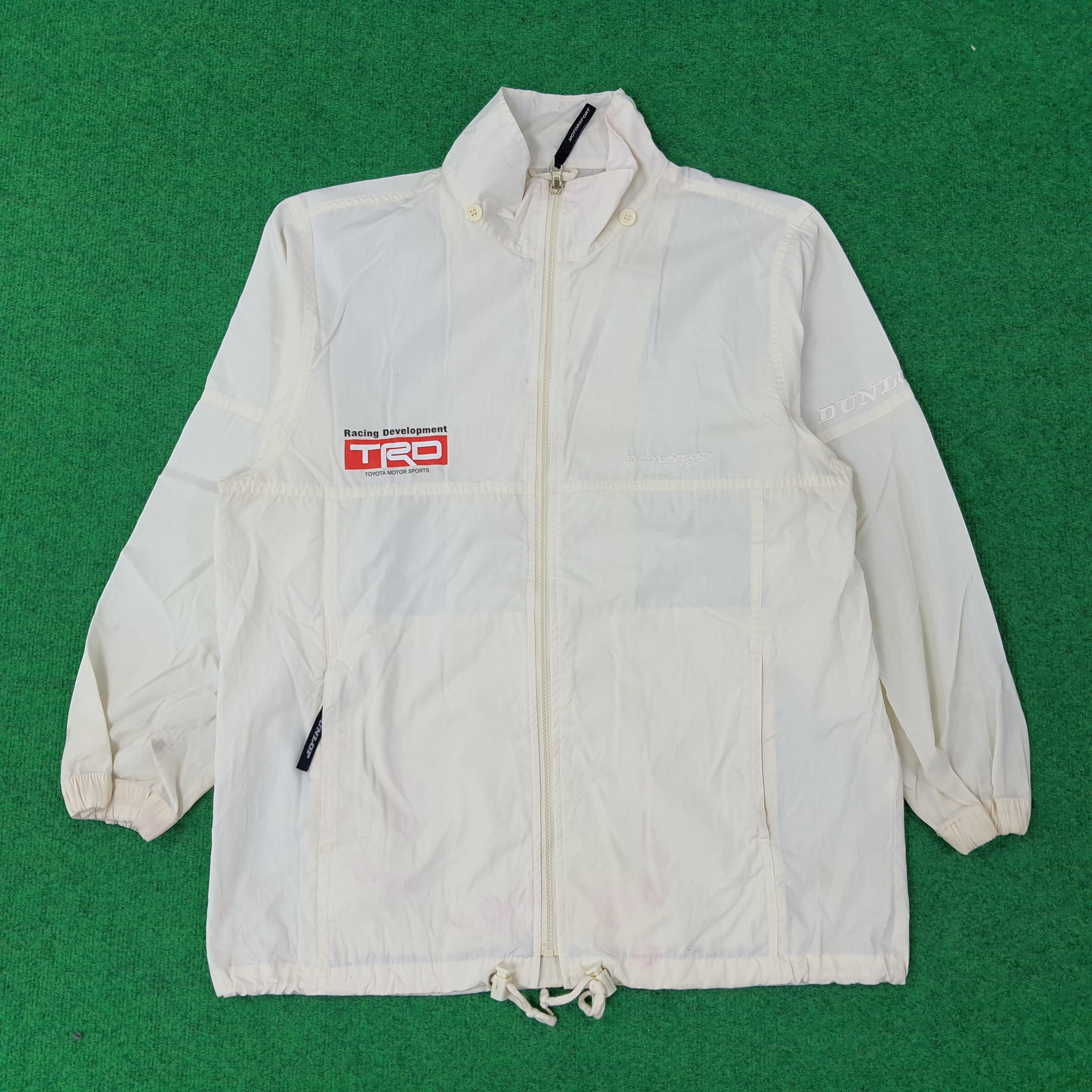 Japanese Brand Vintage Dunlop x Custom TRD Toyota Motorsport Jacket C247N14 Size US M / EU 48-50 / 2 - 2 Thumbnail