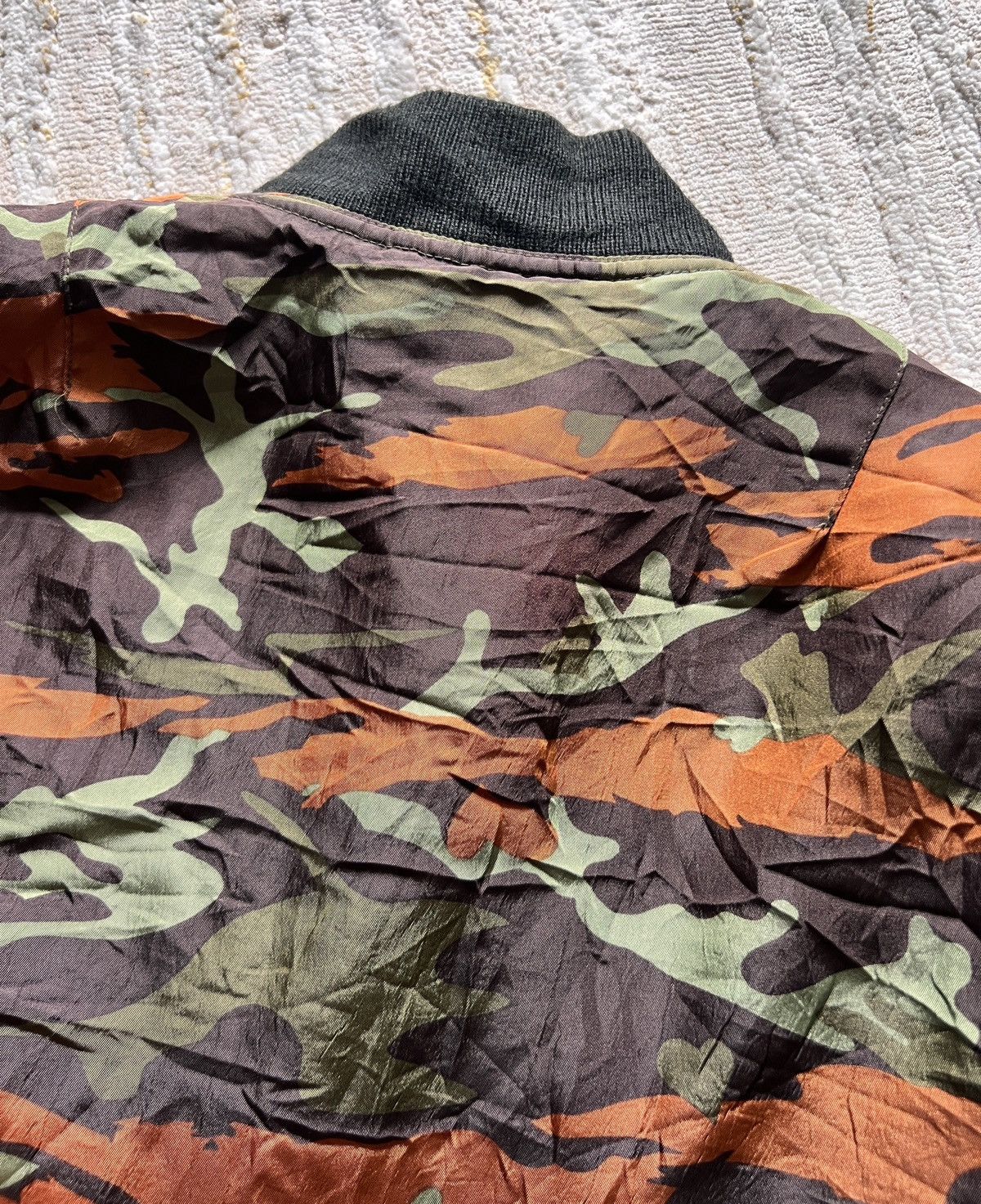 Jean Paul Gaultier Jean Paul Gaultier MA-1 Camo Junior Gaultier Bomber Jacket Size US XS / EU 42 / 0 - 11 Thumbnail