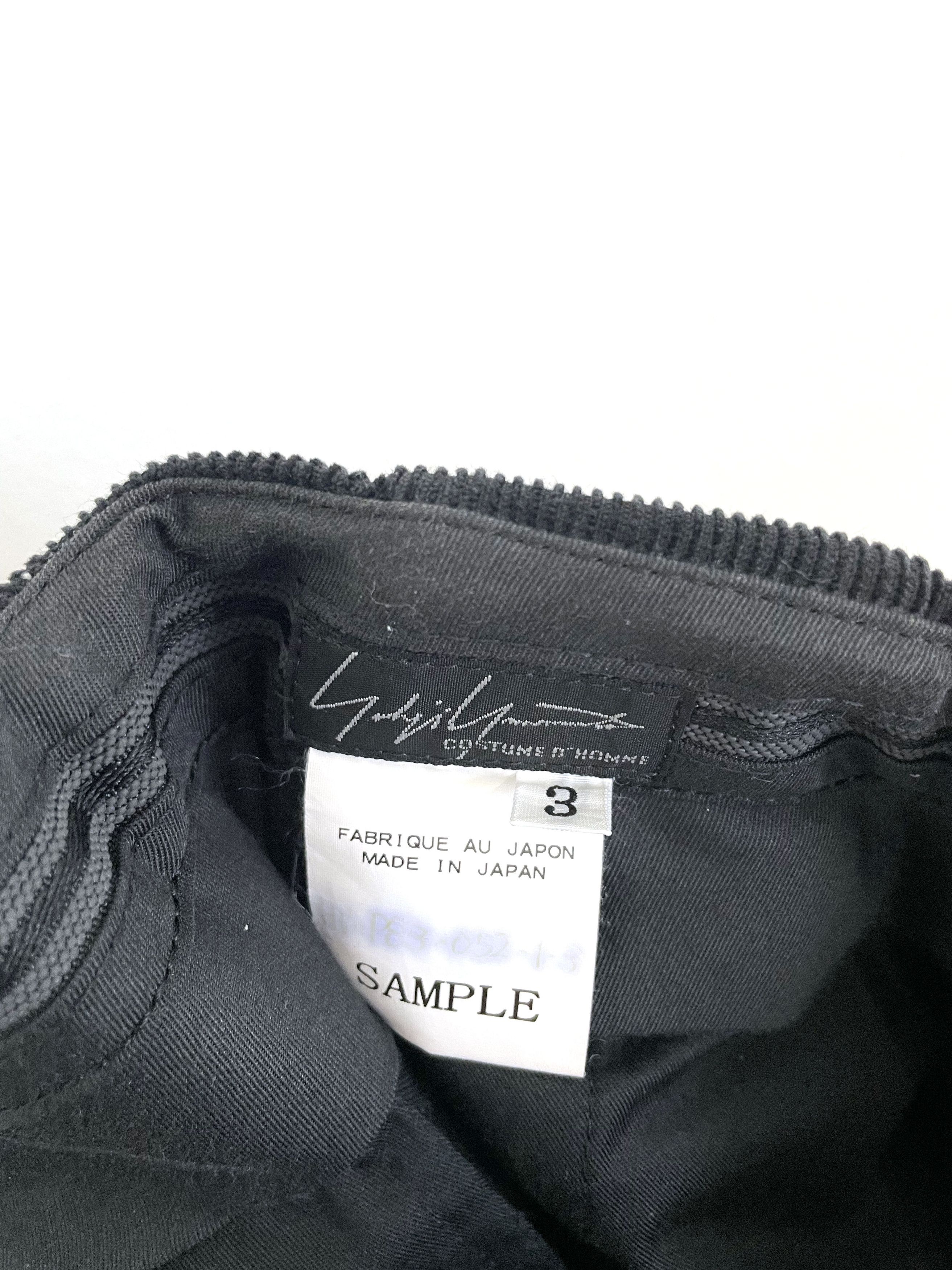 Yohji Yamamoto Pleated Corduroy Sample Pants Size US 32 / EU 48 - 10 Thumbnail