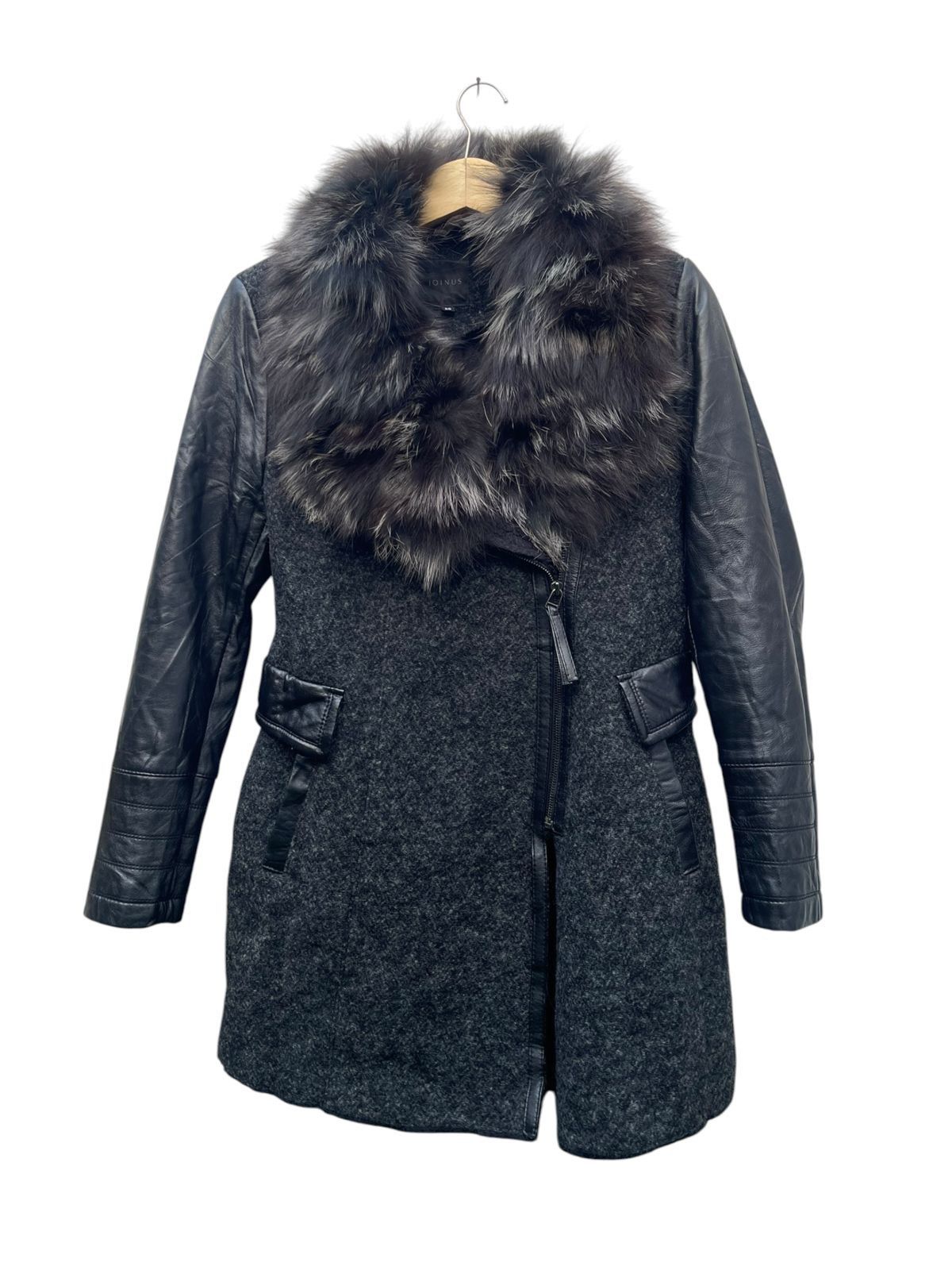 Japanese Brand Nicole Club For Men Winter Fur Hoodie Bomber Jacket