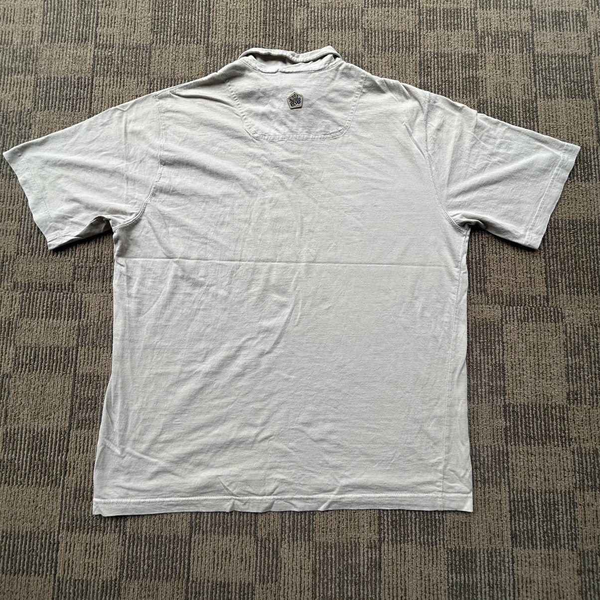 Quiksilver Vtg Quiksilver Y2K Surfer Beige Polo Shirt Size US XL / EU 56 / 4 - 2 Thumbnail