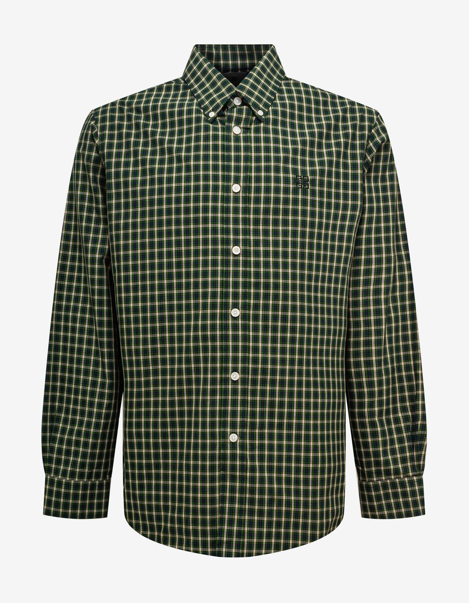 Givenchy Green Check Shirt SIZE 41 Size US L / EU 52-54 / 3 - 1 Thumbnail