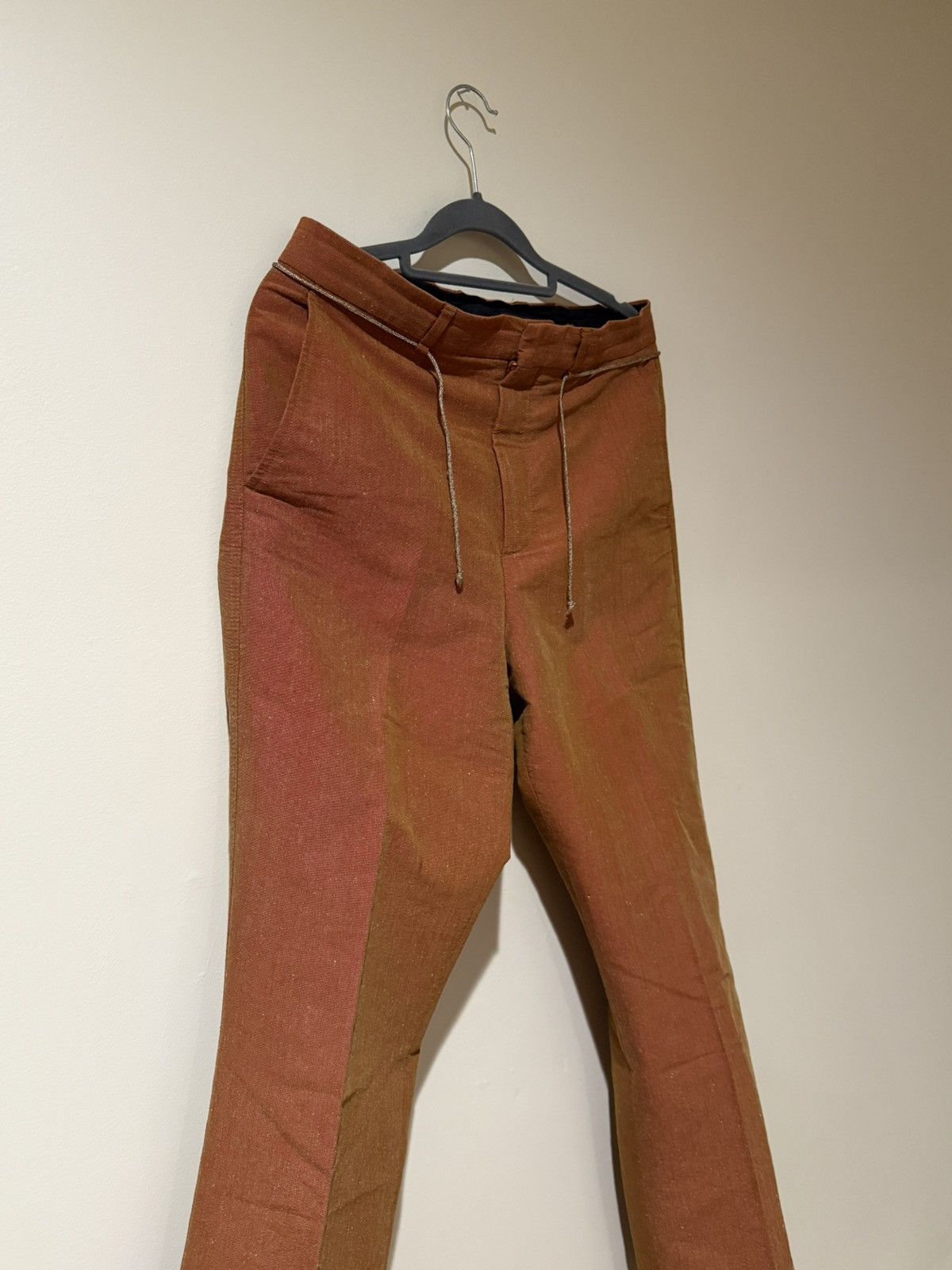 Acne Studios Acne Flared Rope Belt Trousers Size US 30 / EU 46 - 2 Thumbnail