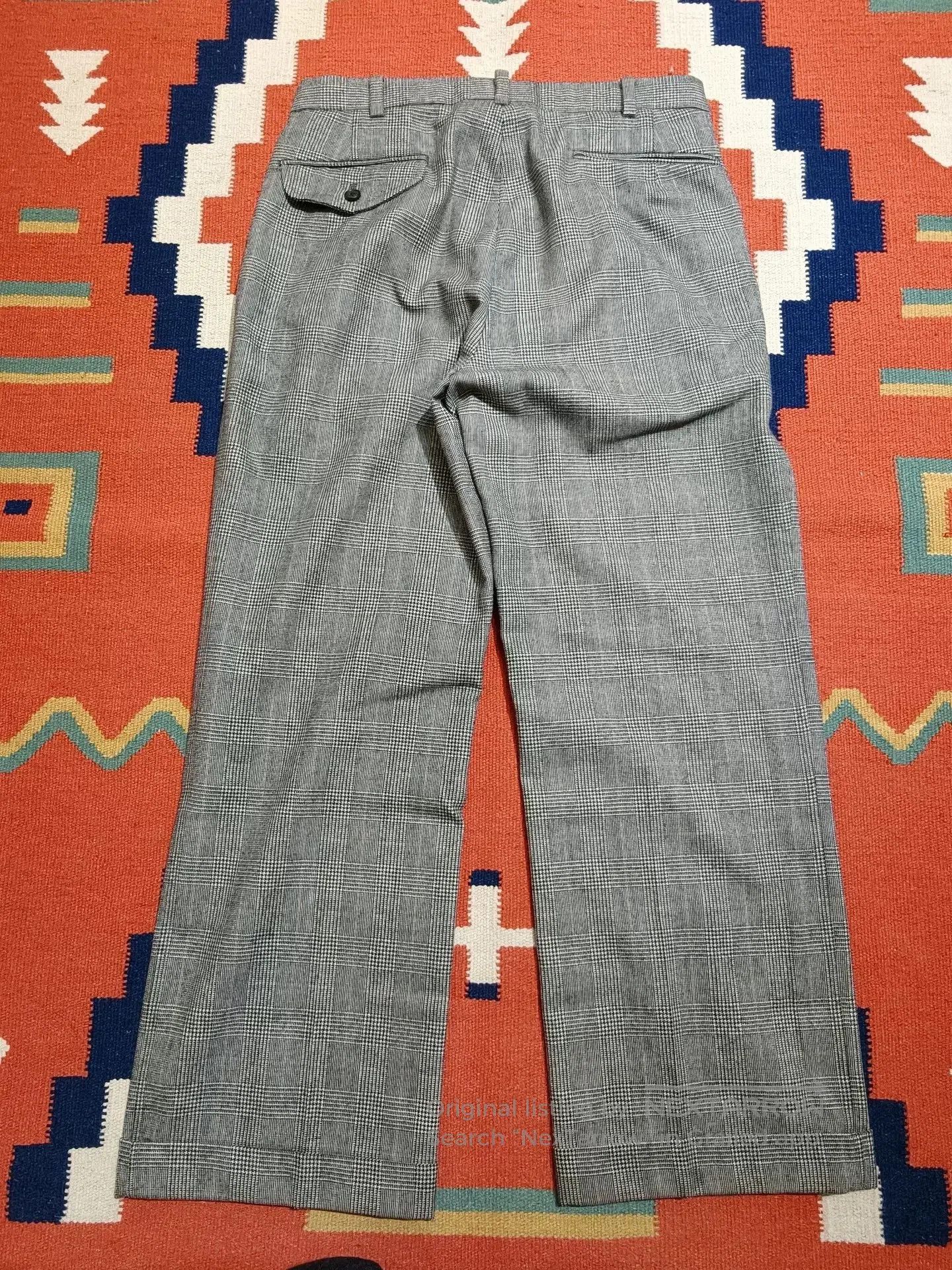 Polo Ralph Lauren Vintage Polo Ralph Lauren Wool Houndstooth Pants. Size US 32 / EU 48 - 2 Thumbnail