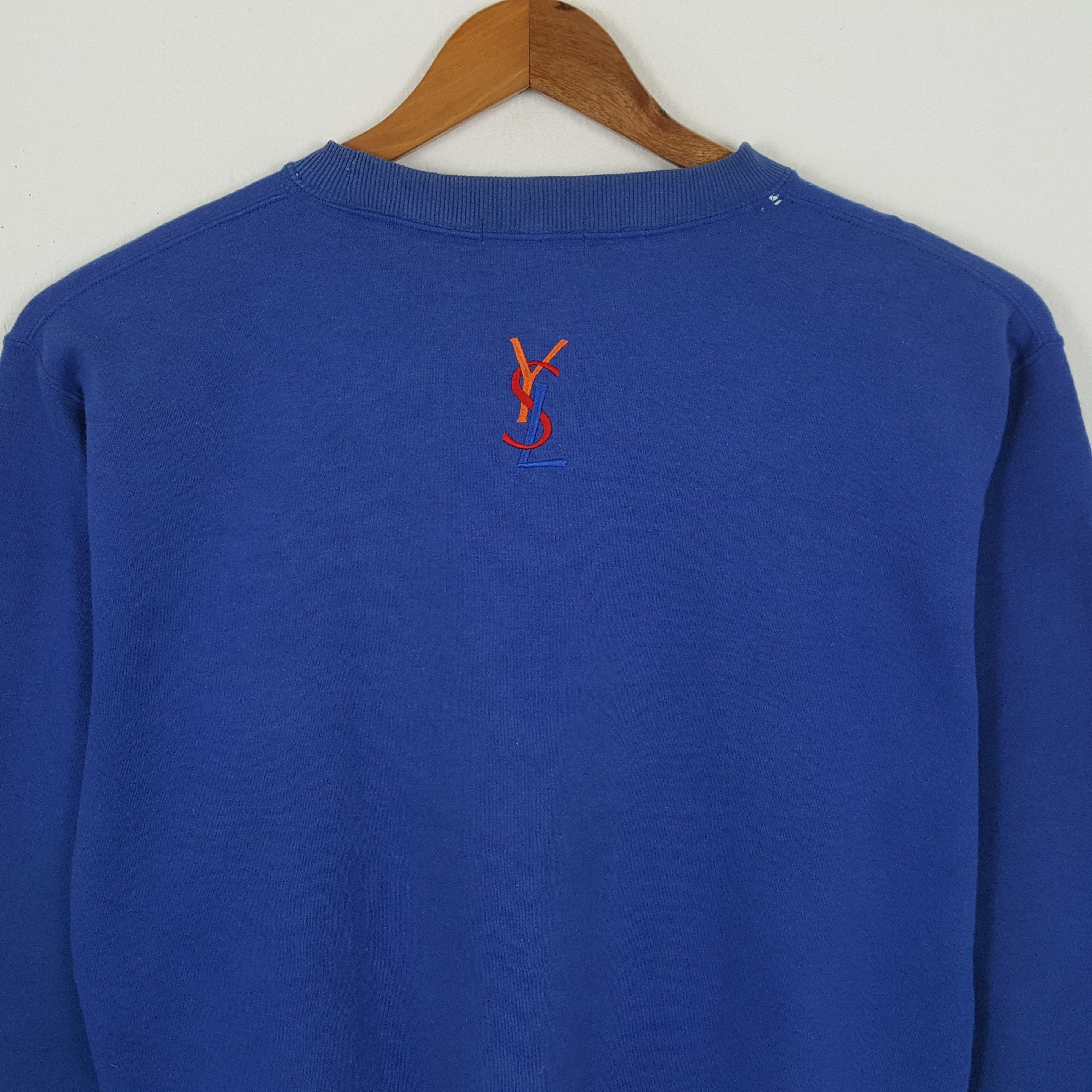 Vintage × Yves Saint Laurent Vintage YVES SAINT LAURENT Italian Luxury Brand Sweatshirts Size US L / EU 52-54 / 3 - 4 Thumbnail