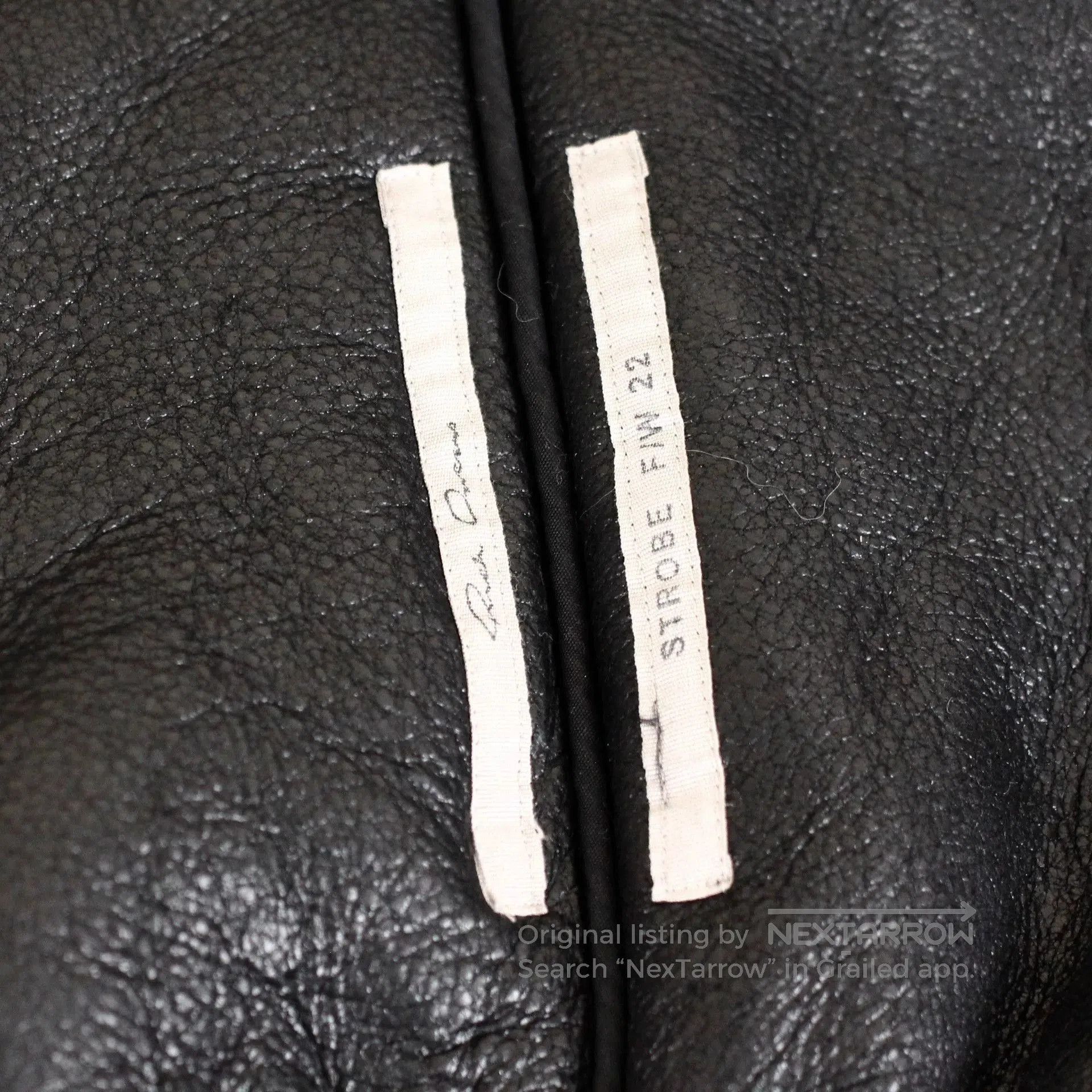 Rick Owens Rick Owens Black Mixed Material Jacket. Size US XXS / EU 40 - 5 Thumbnail