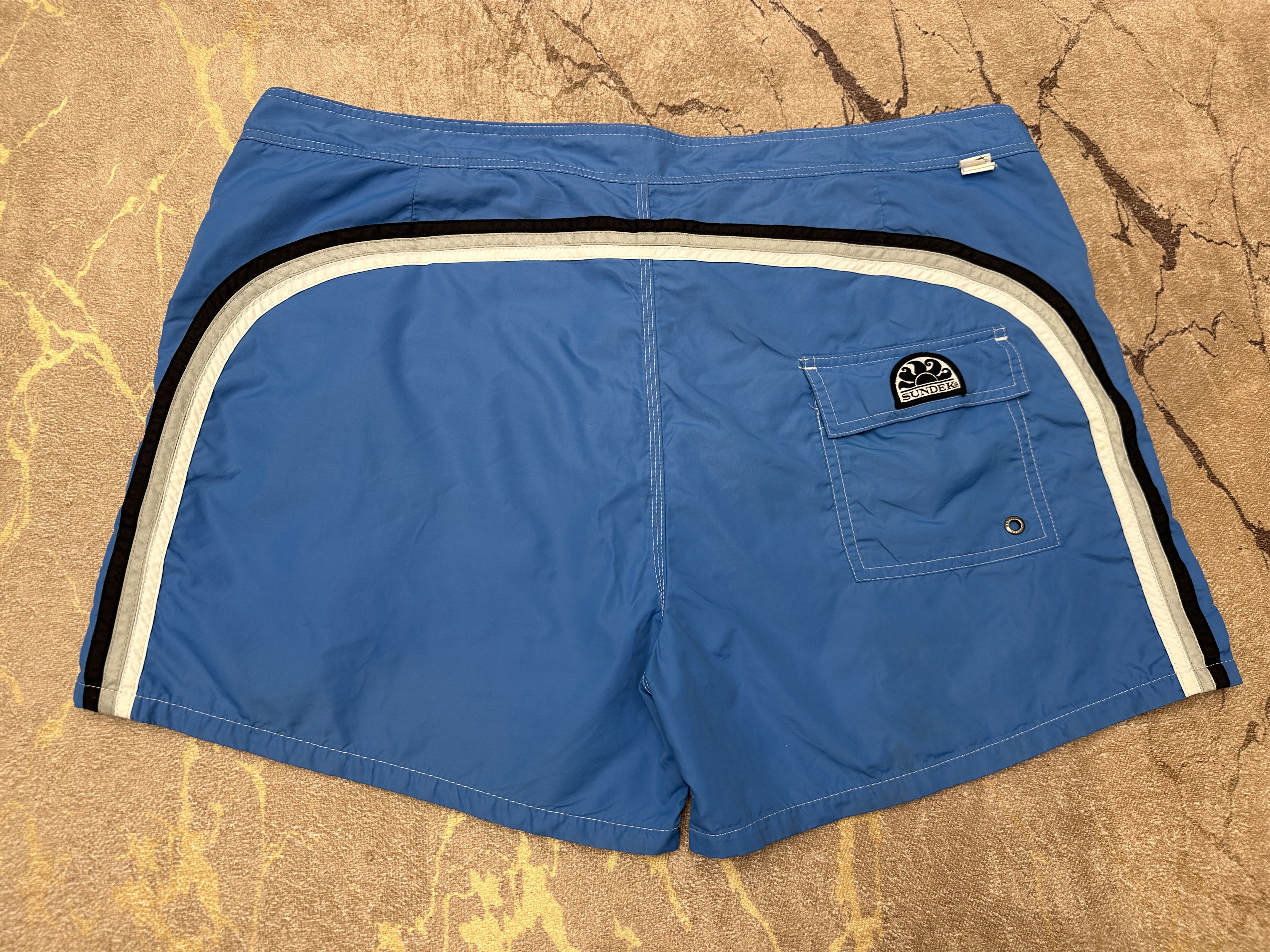 Sundek Sundek 40 Board Shorts Beach Trunks Bath Suit Size 40 XL 2XL Size US 40 / EU 56 - 14 Thumbnail
