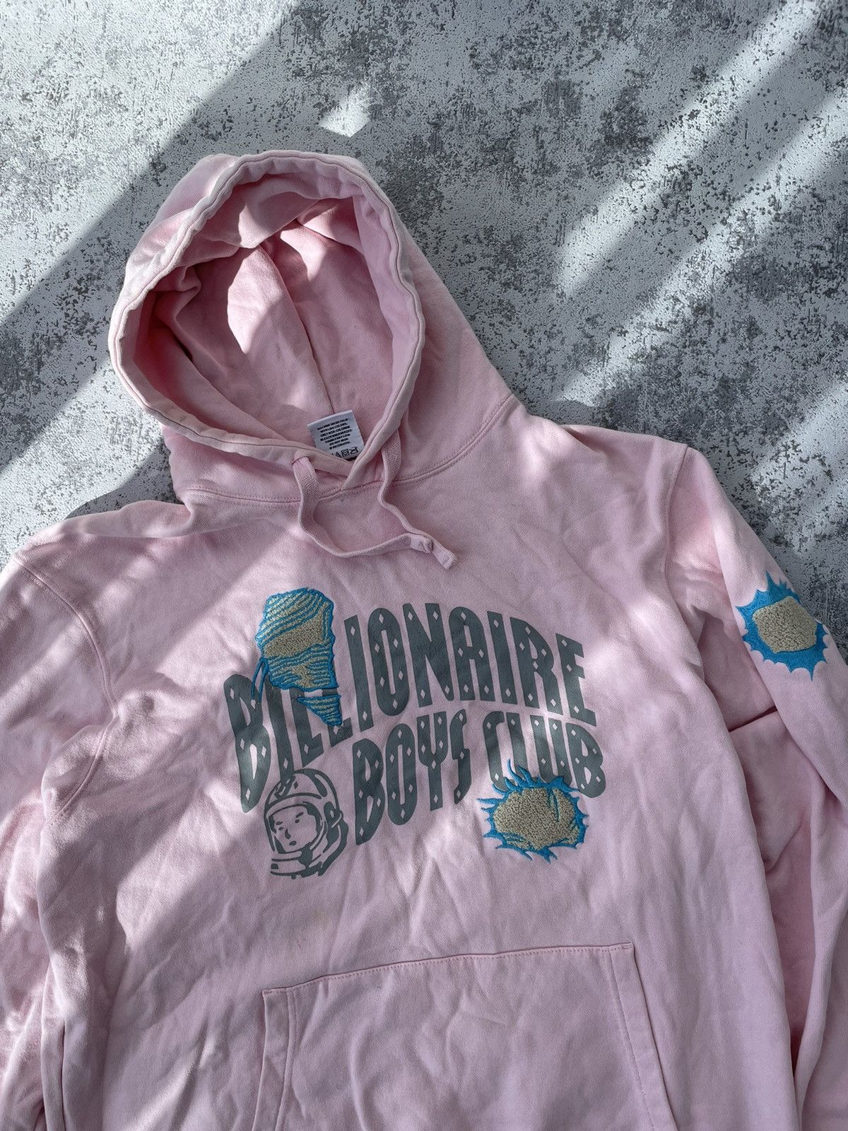 Billionaire Boys Club Billionaire Boys Club Damaged Logo Hoodie Size US L / EU 52-54 / 3 - 3 Thumbnail