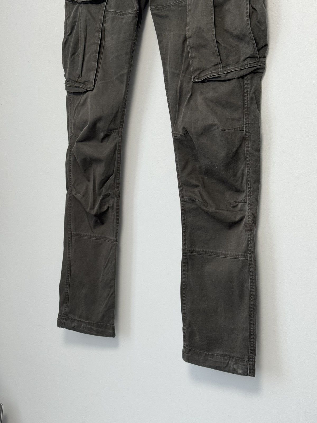 G-Star G-STAR RAW Khaki Green ROVIC SLIM Multipocket Cargo Pants Size US 36 / EU 52 - 3 Thumbnail