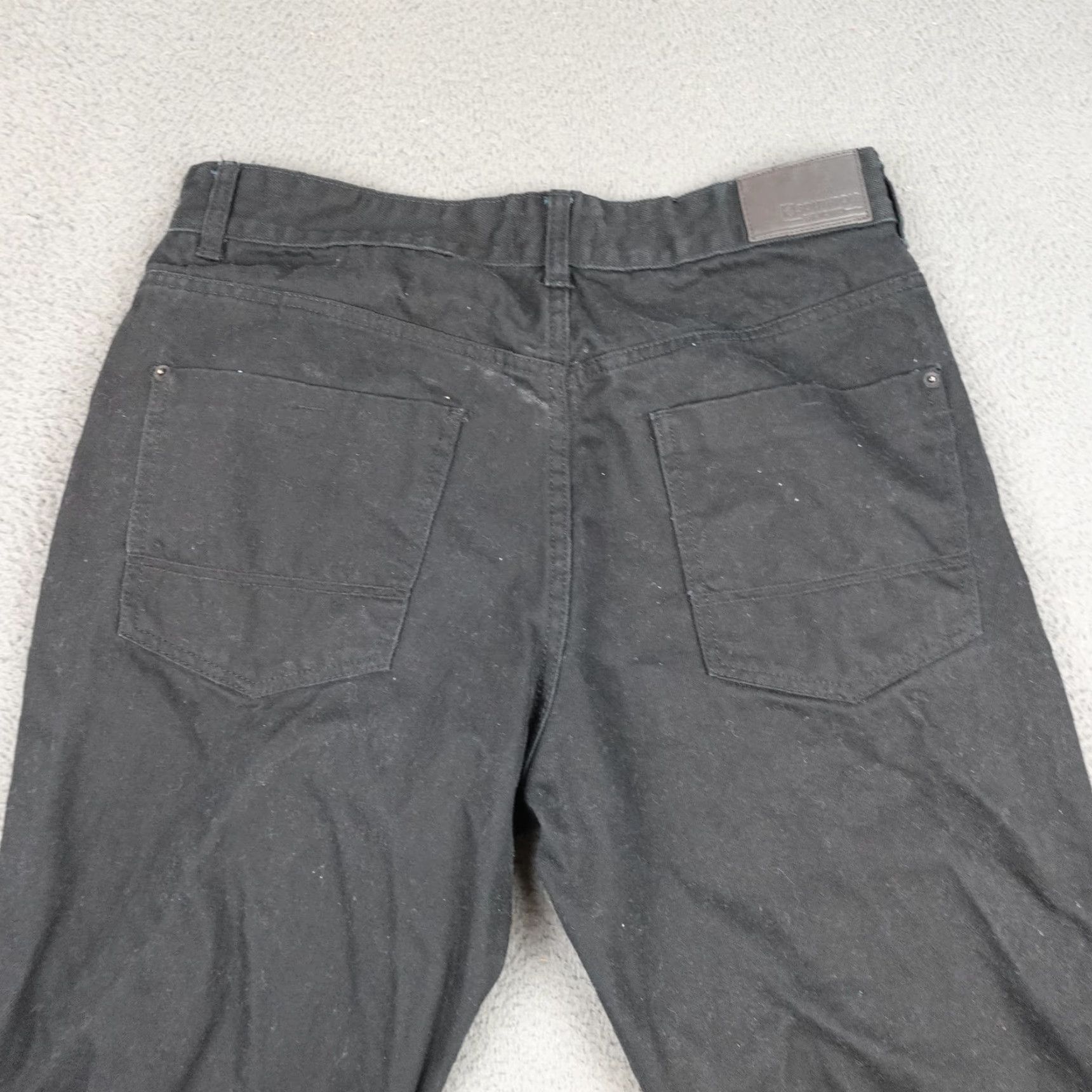 Southpole VINTAGE Southpole Jeans Mens 34x32 Black Straight Leg Stretch Denim 5 Pocket Casual Size US 34 / EU 50 - 6 Thumbnail